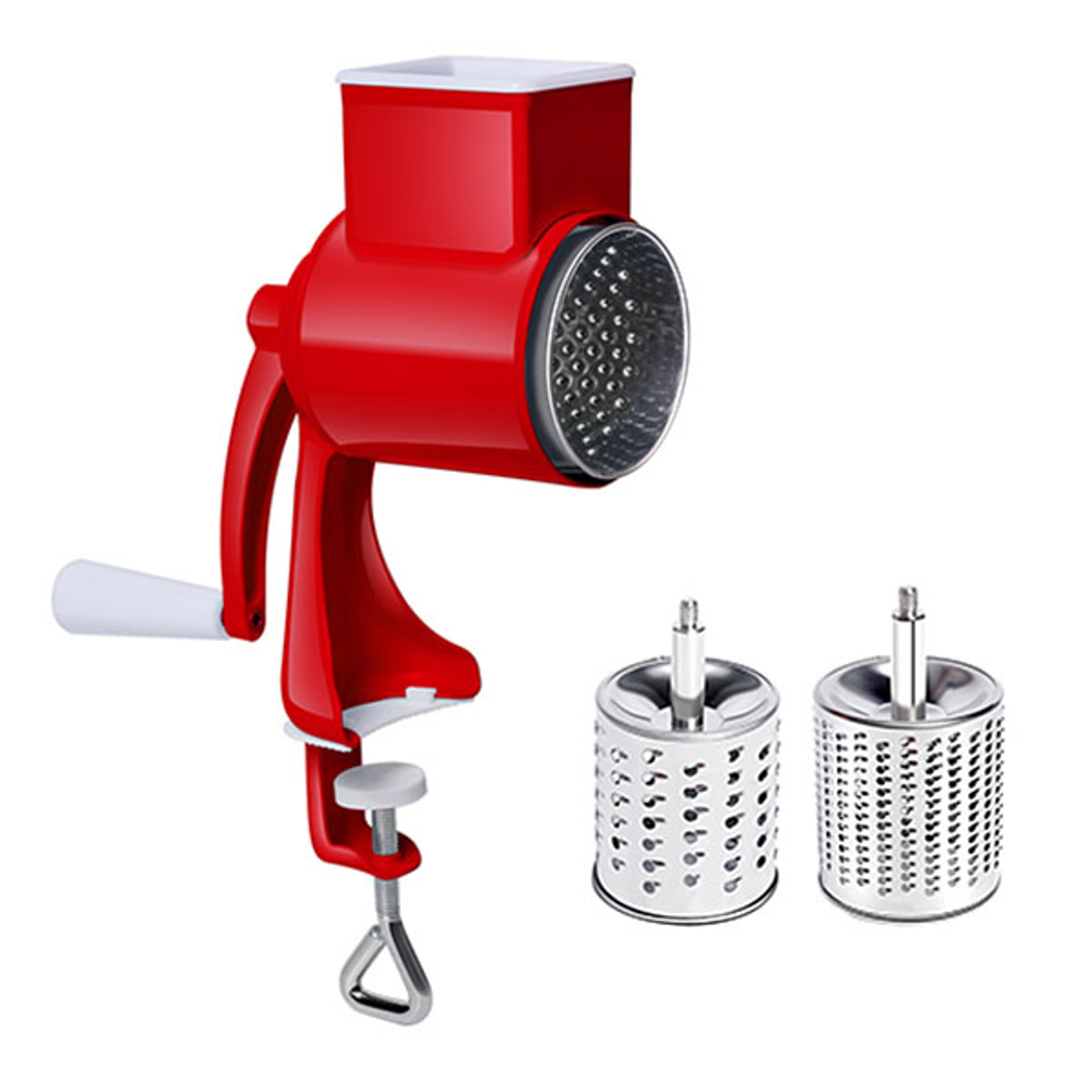 Manual Grain Grinder Hand Crank Milling Machine for Home & Commercial Use Aluminum Alloy Nut Grinding Mill – view 8