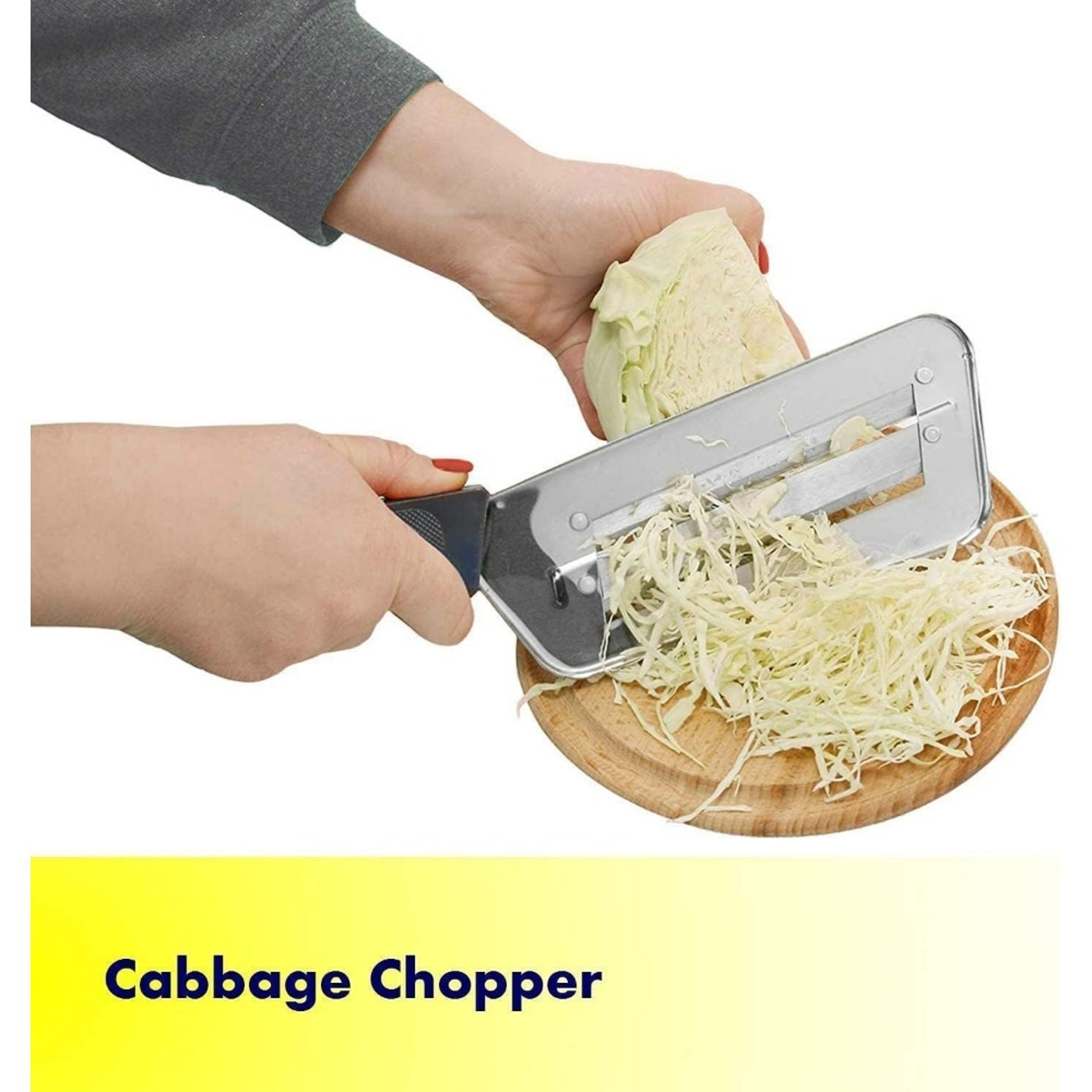 Stainless Steel Multifunctional Vegetable And Cabbage Cutting Knife 5