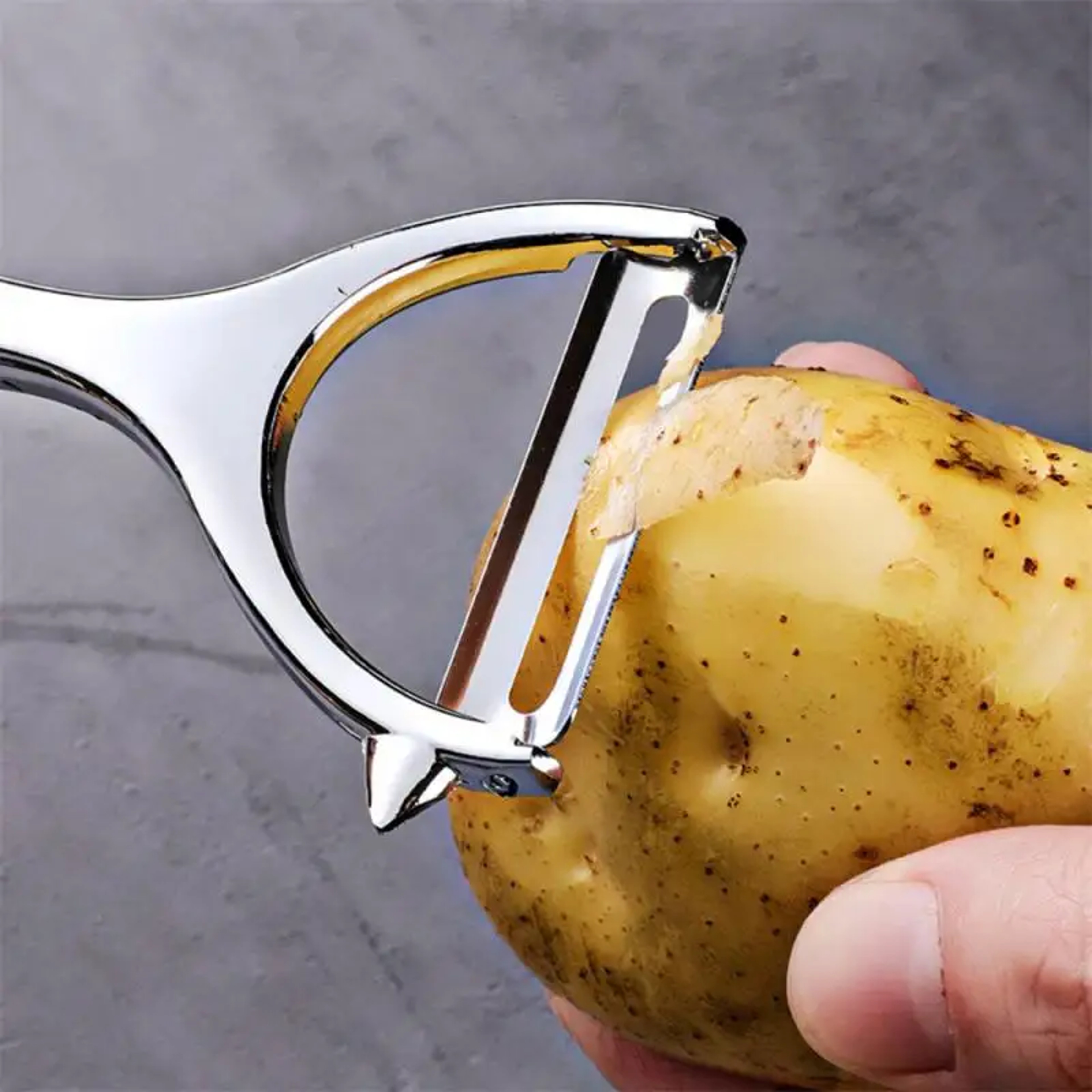 Multifunctional Stainless Steel Vegetable And Fruit Peeler Efficient Kitchen Tool For Quick  Easy M 4