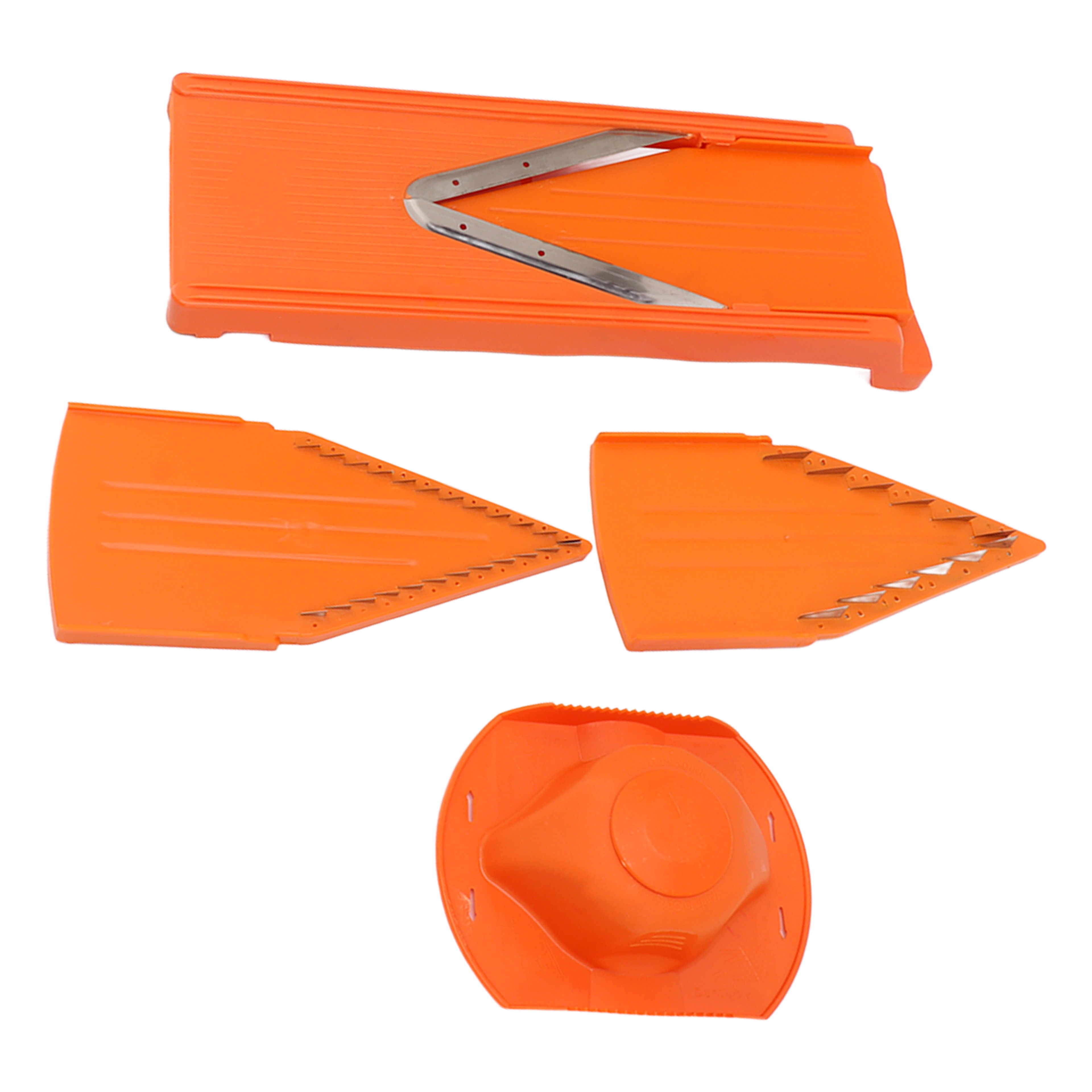 Manual Vegetable Cutter with Stainless Steel Blade, Large Frame, Hand Protector for Safe and Efficient Slicing – view 7