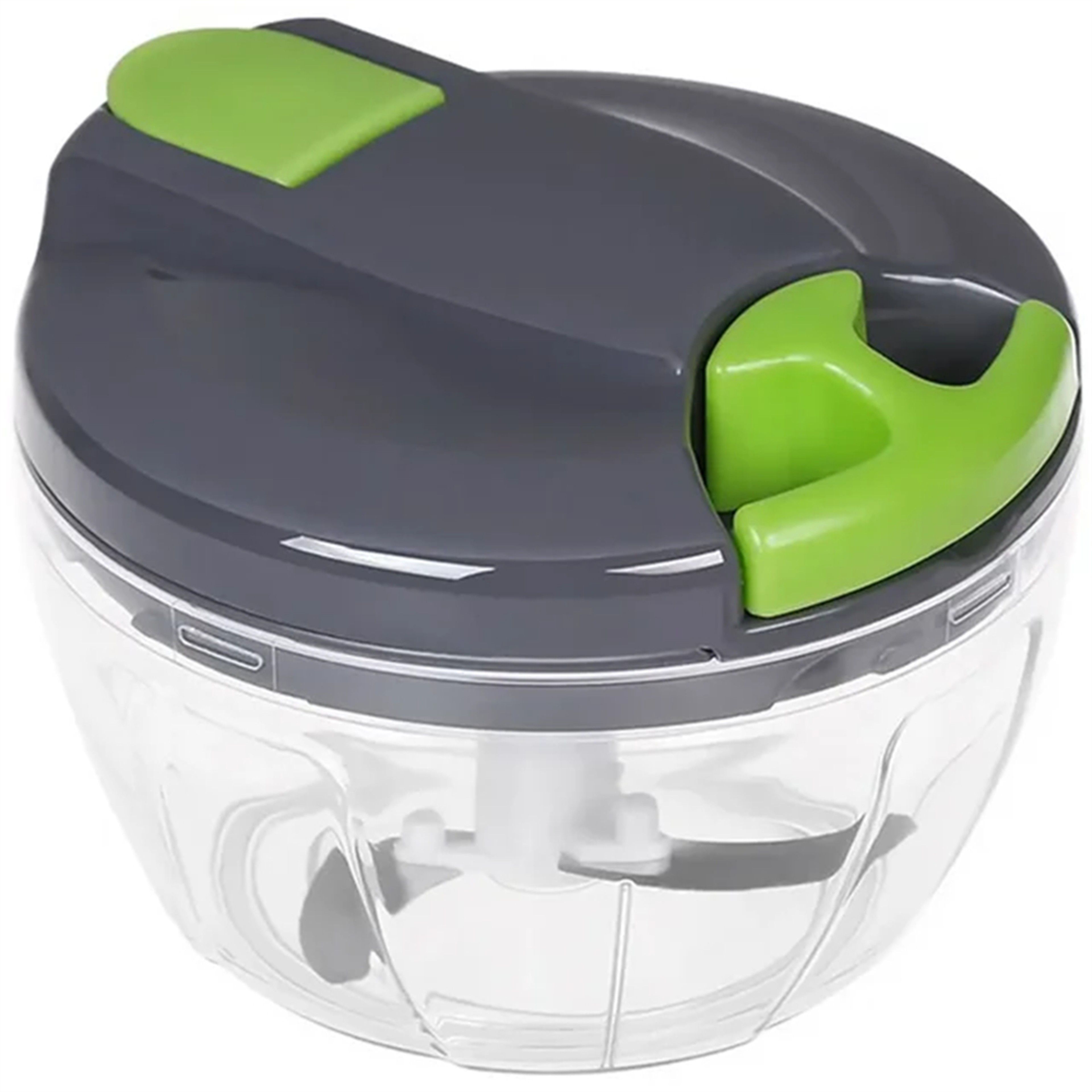 Manual Garlic Chopper Hand Pull String Vegetable Cutter For Onions Ginger Nuts  More Multifunctiona 5