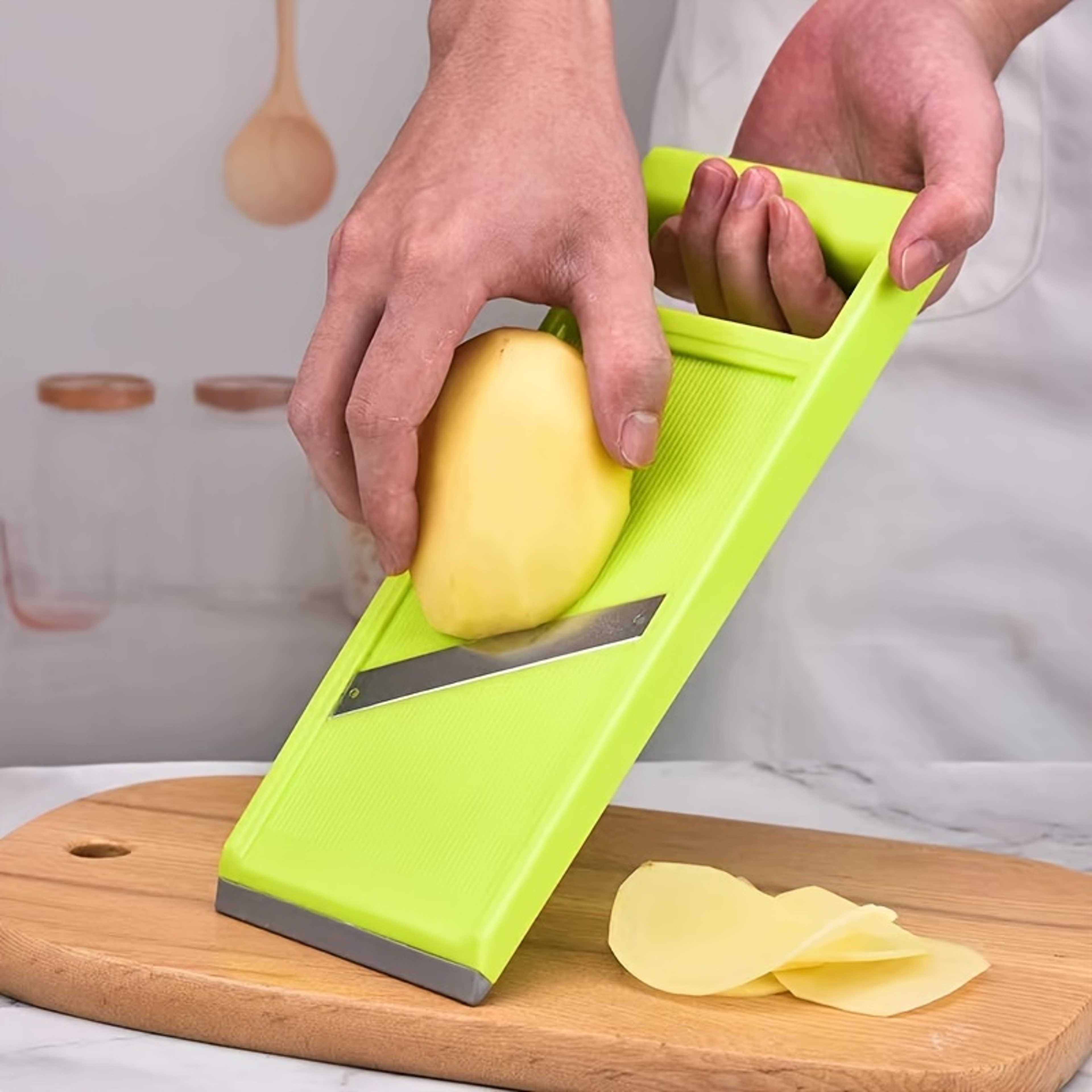 Portable Kitchen Vegetable Cutter Efficient SpaceSaving Slice Organizer For Effortless Meal Prep 0
