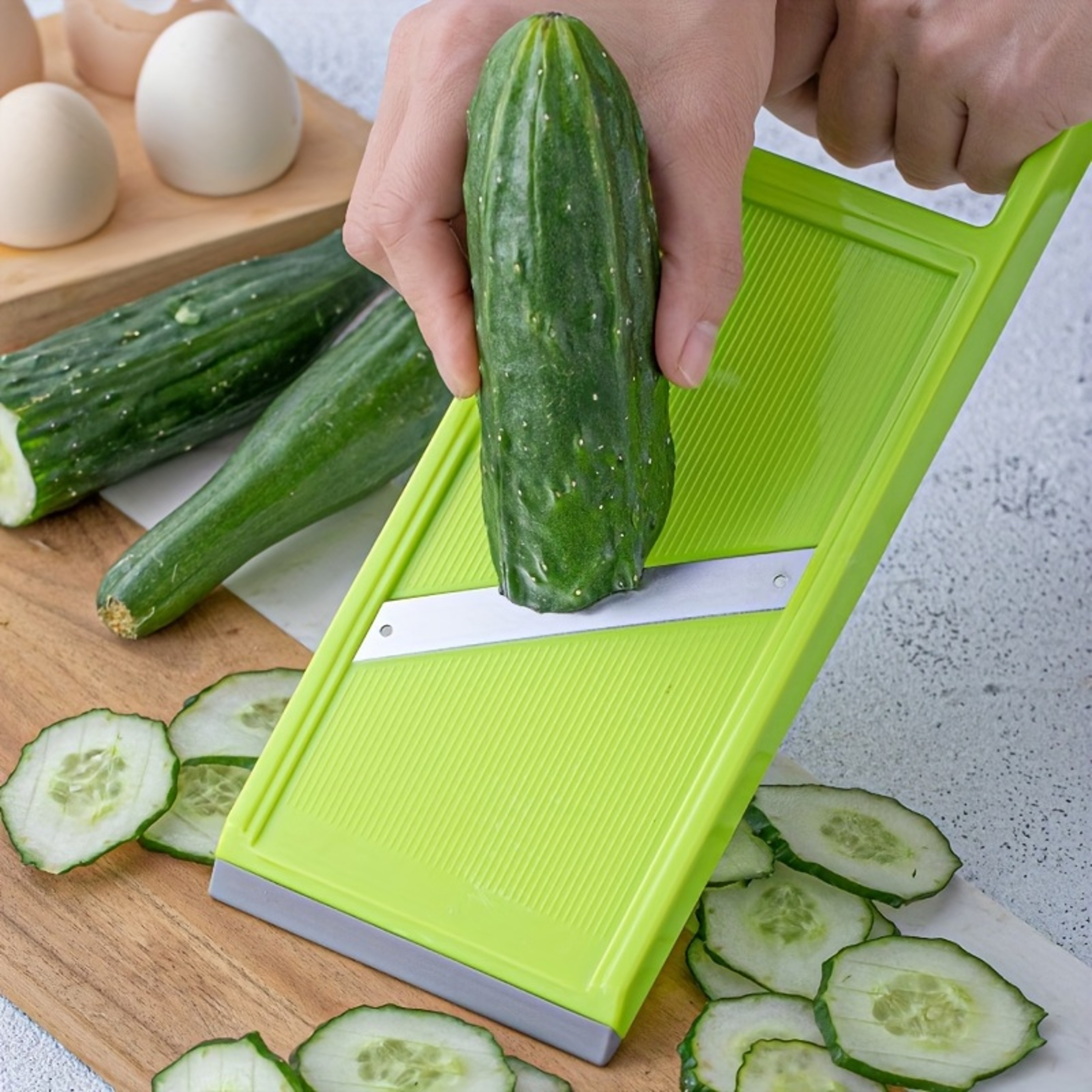 Portable Kitchen Vegetable Cutter Efficient SpaceSaving Slice Organizer For Effortless Meal Prep 2