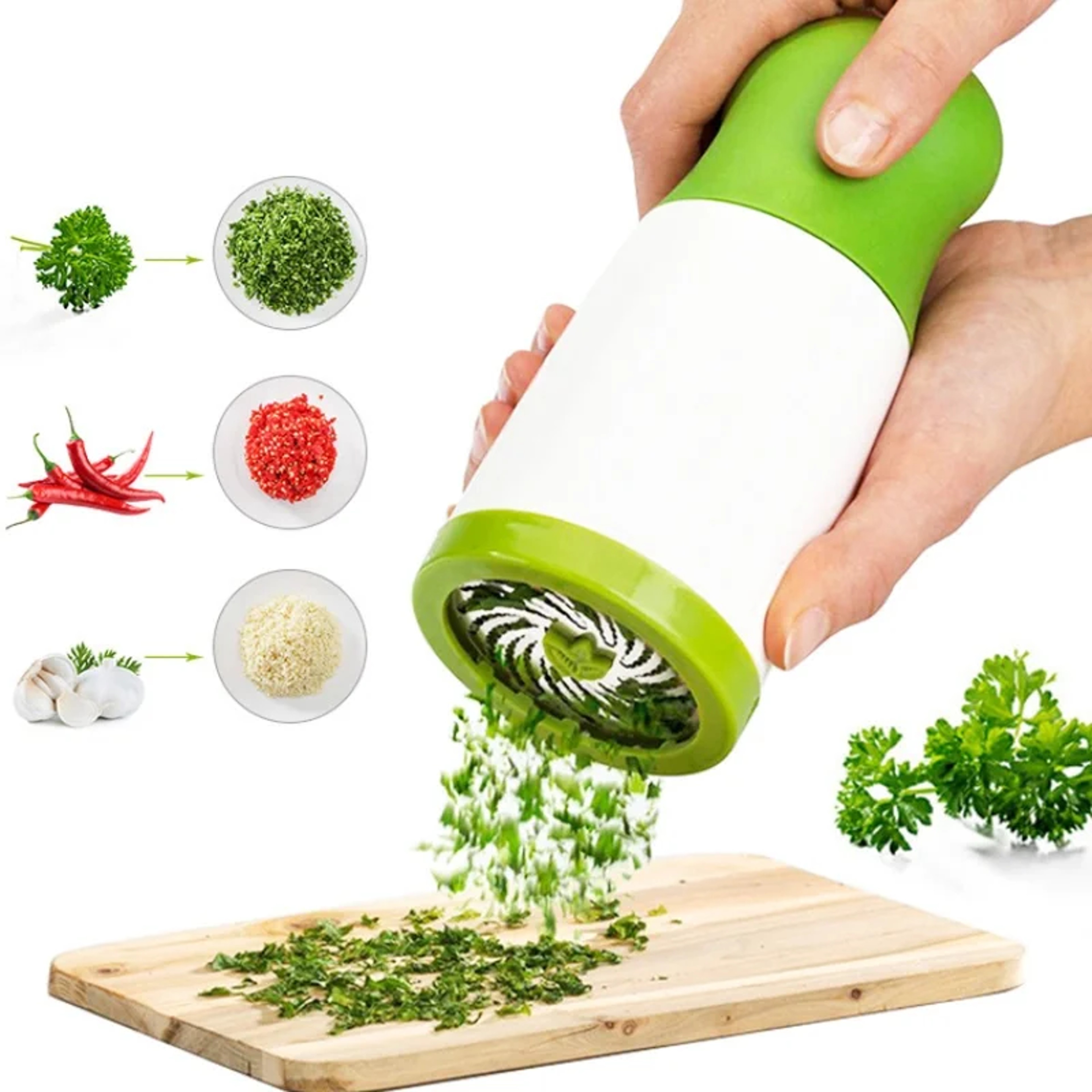 Vegetable & Fruit Slicer Chopper Multi-Functional Grater and Grinder for Quick Meal Prep – view 1