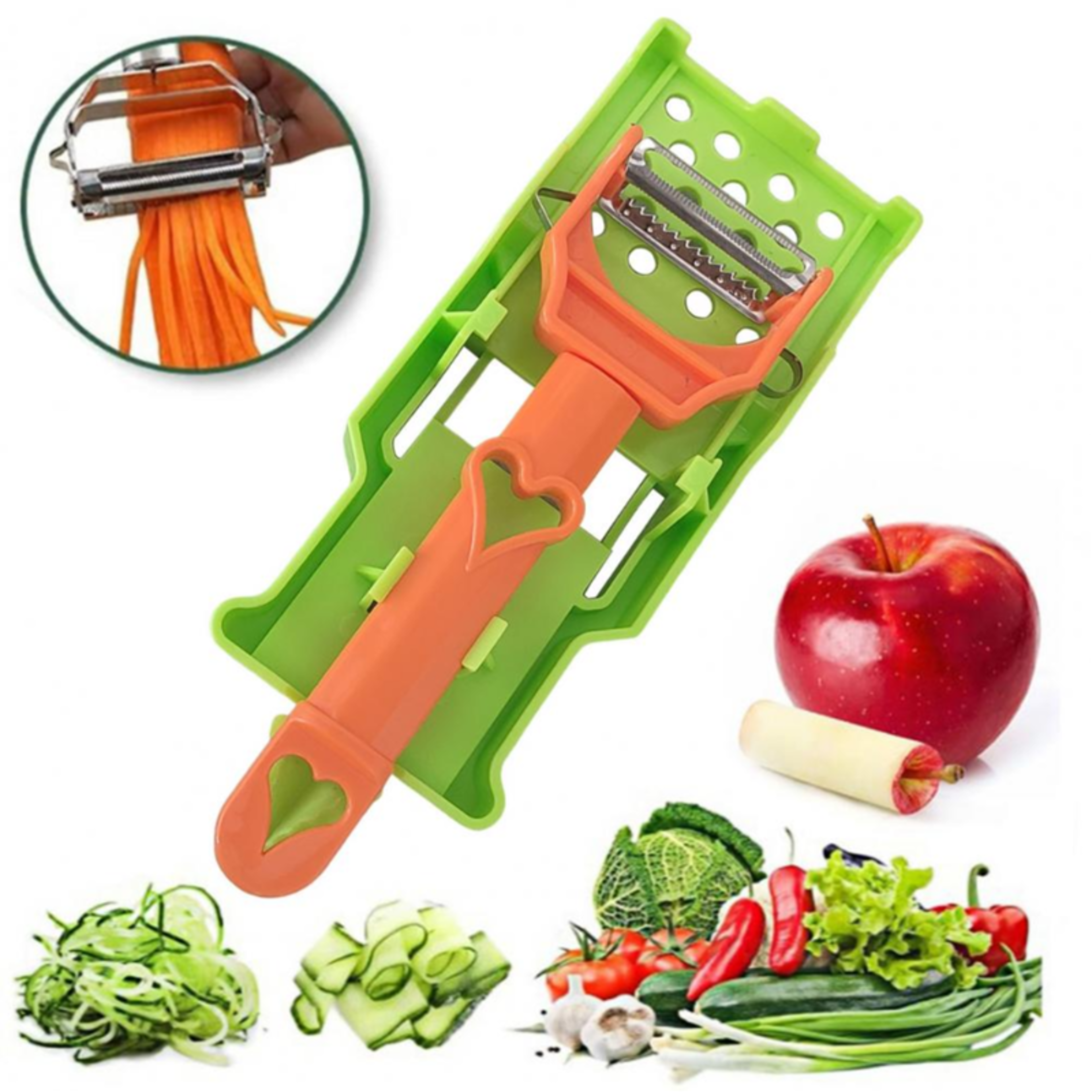Stainless Steel Vegetable Peeler & Kitchen Slicer Tool – view 1