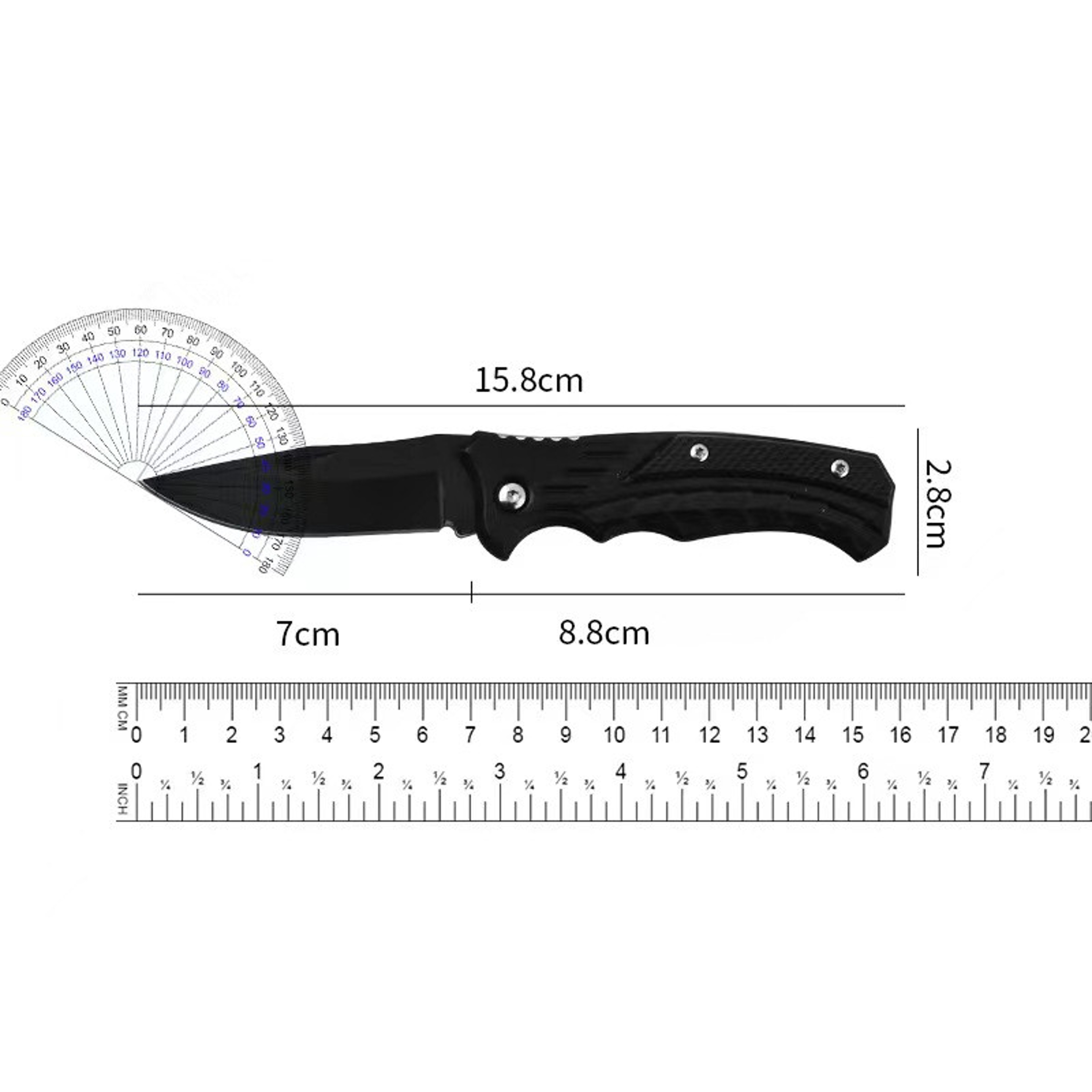 High Hardness Tactical Folding Knife Portable Wilderness Survival Tool – view 6