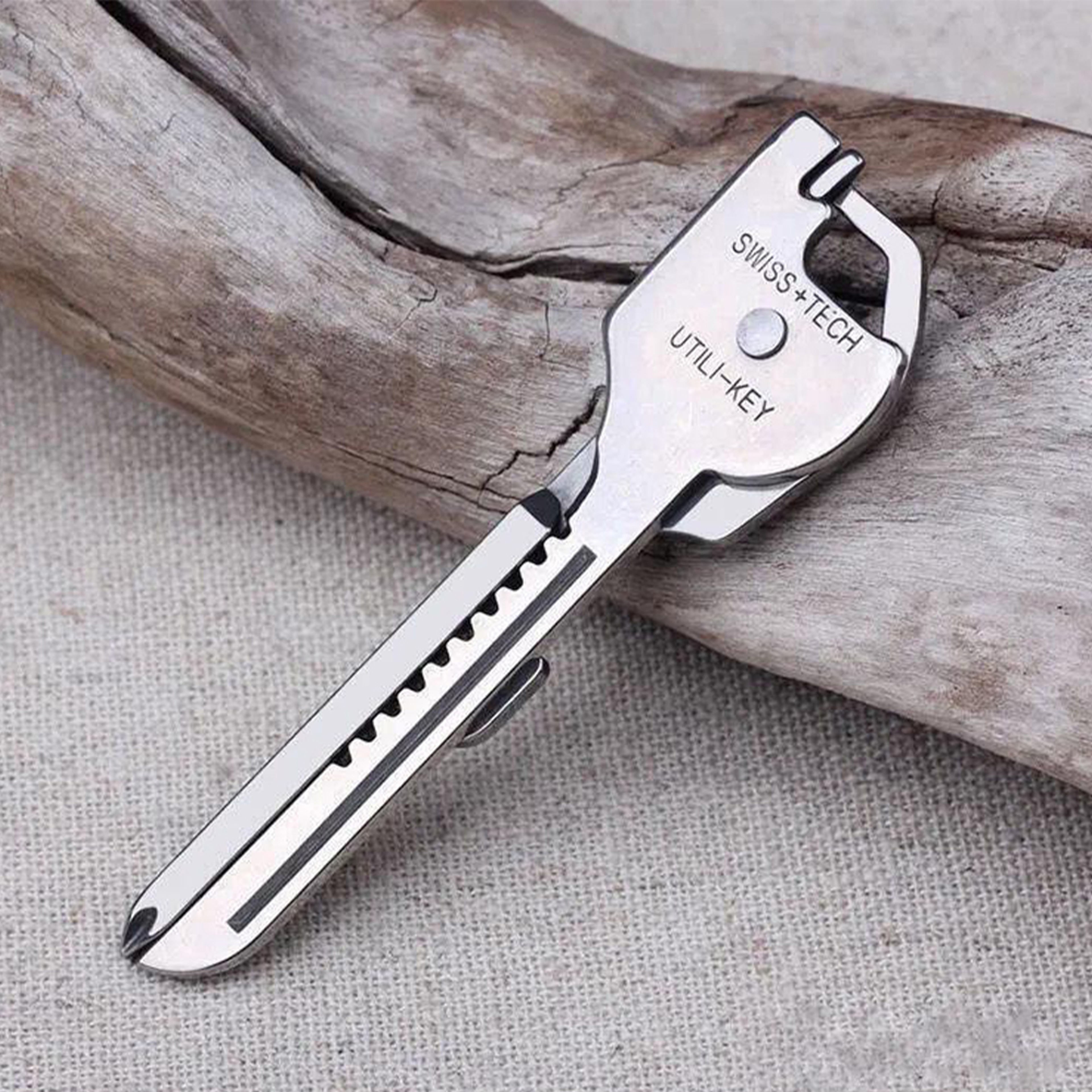 Mini Multi Tool Keychain Compact EDC Gear with Knife, Opener & Screwdriver – view 1