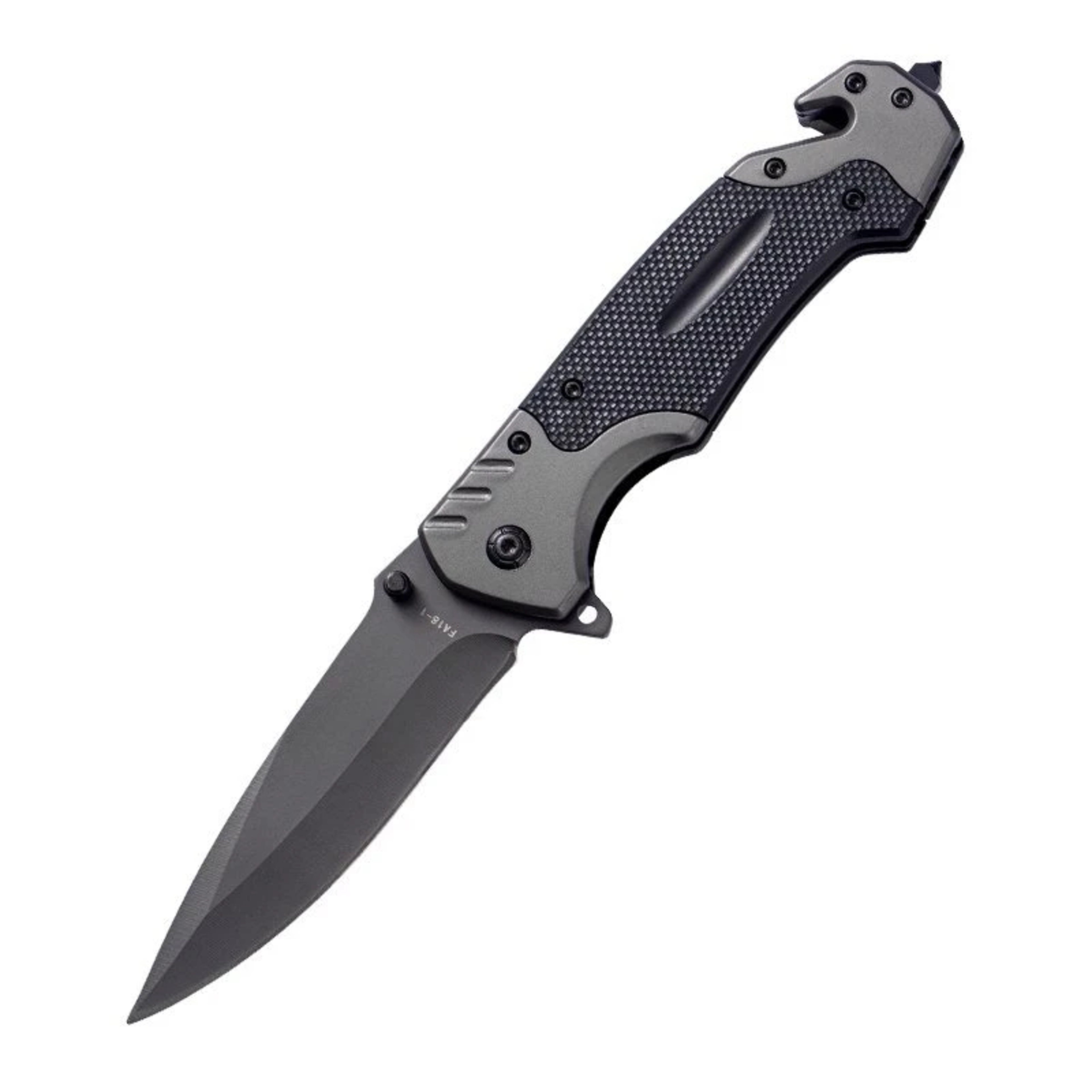 Heavy-Duty Tactical Folding Knife for Men EDC Multitool, Self Defense & Outdoor Survival Knife – view 7