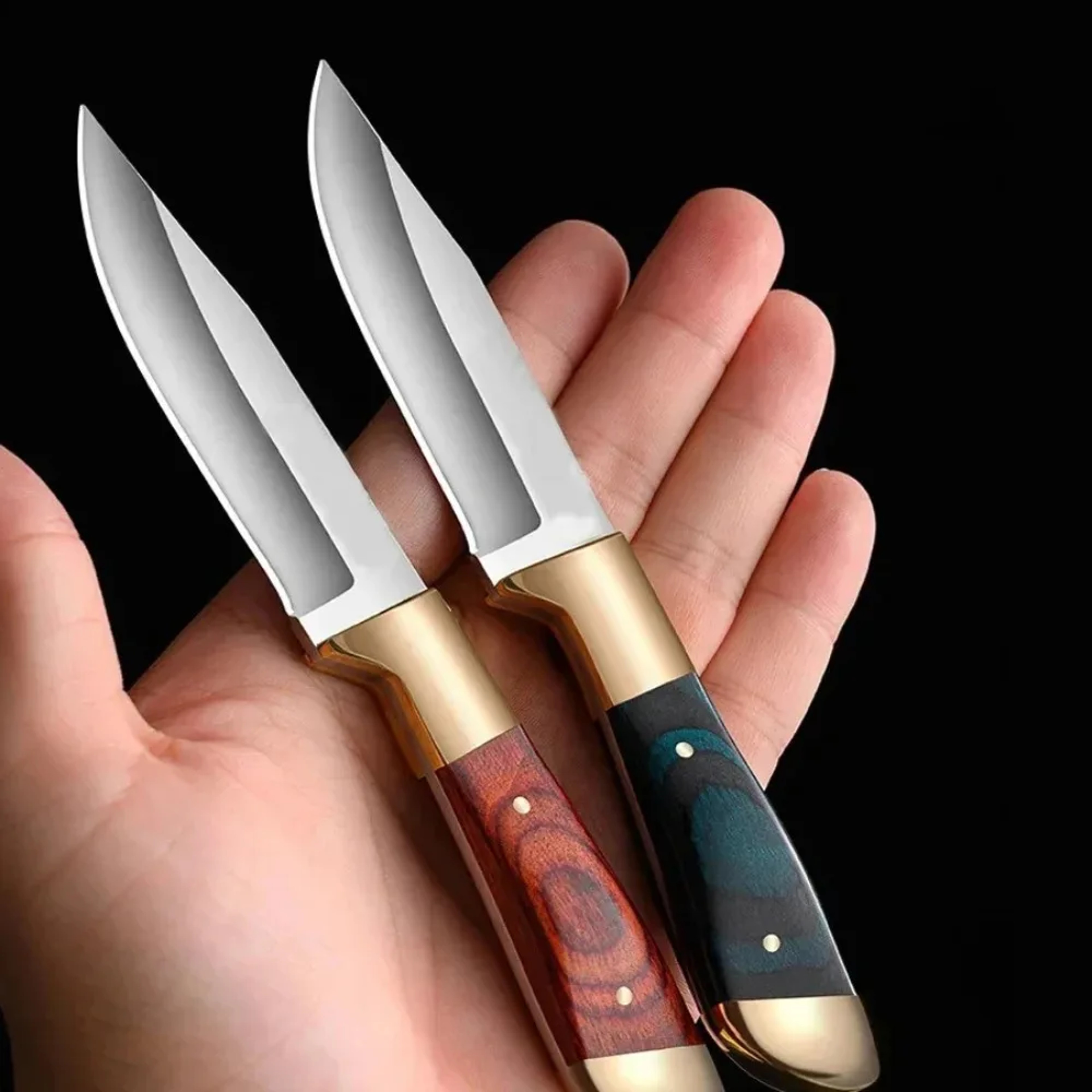 Portable EDC Survival Knife Multi-functional Outdoor Boning, BBQ, and Pocket Knife – view 1