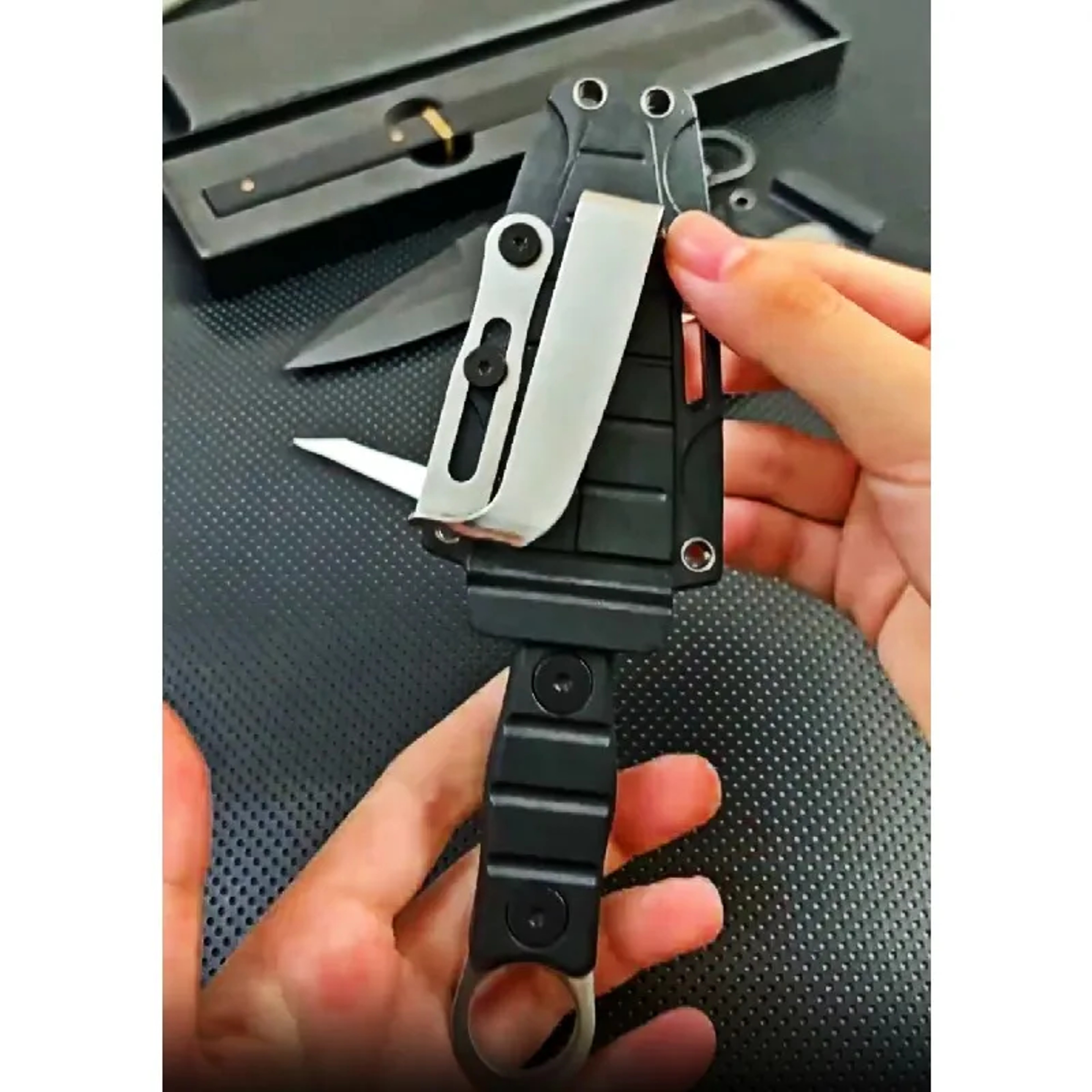 HighHardness Survival Knife Portable EDC Utility Knife For Camping  Outdoor Adventures 2