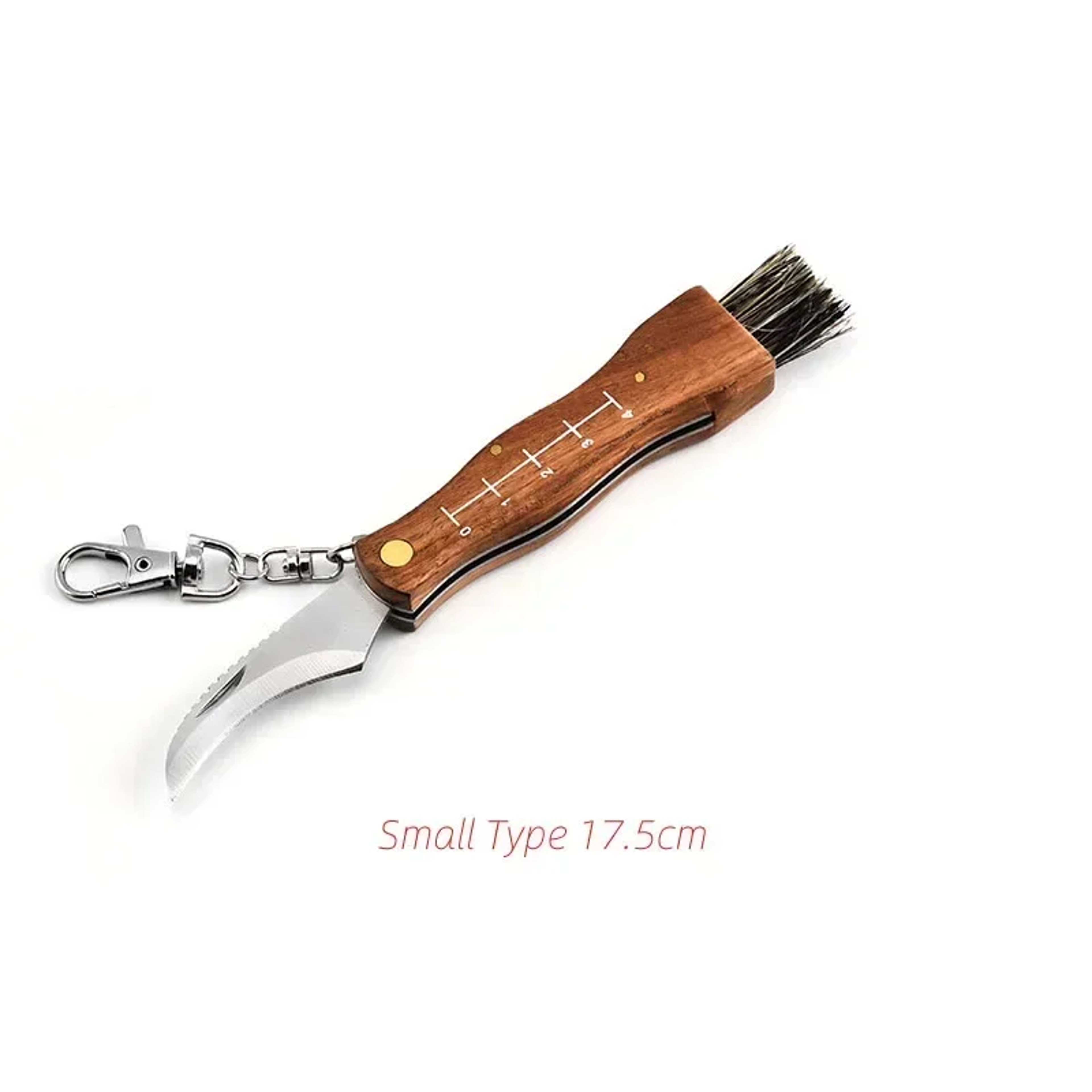 Multifunctional Stainless Steel Folding Knife With Wooden Handle Compact EDC Tool For Camping Hunti 6