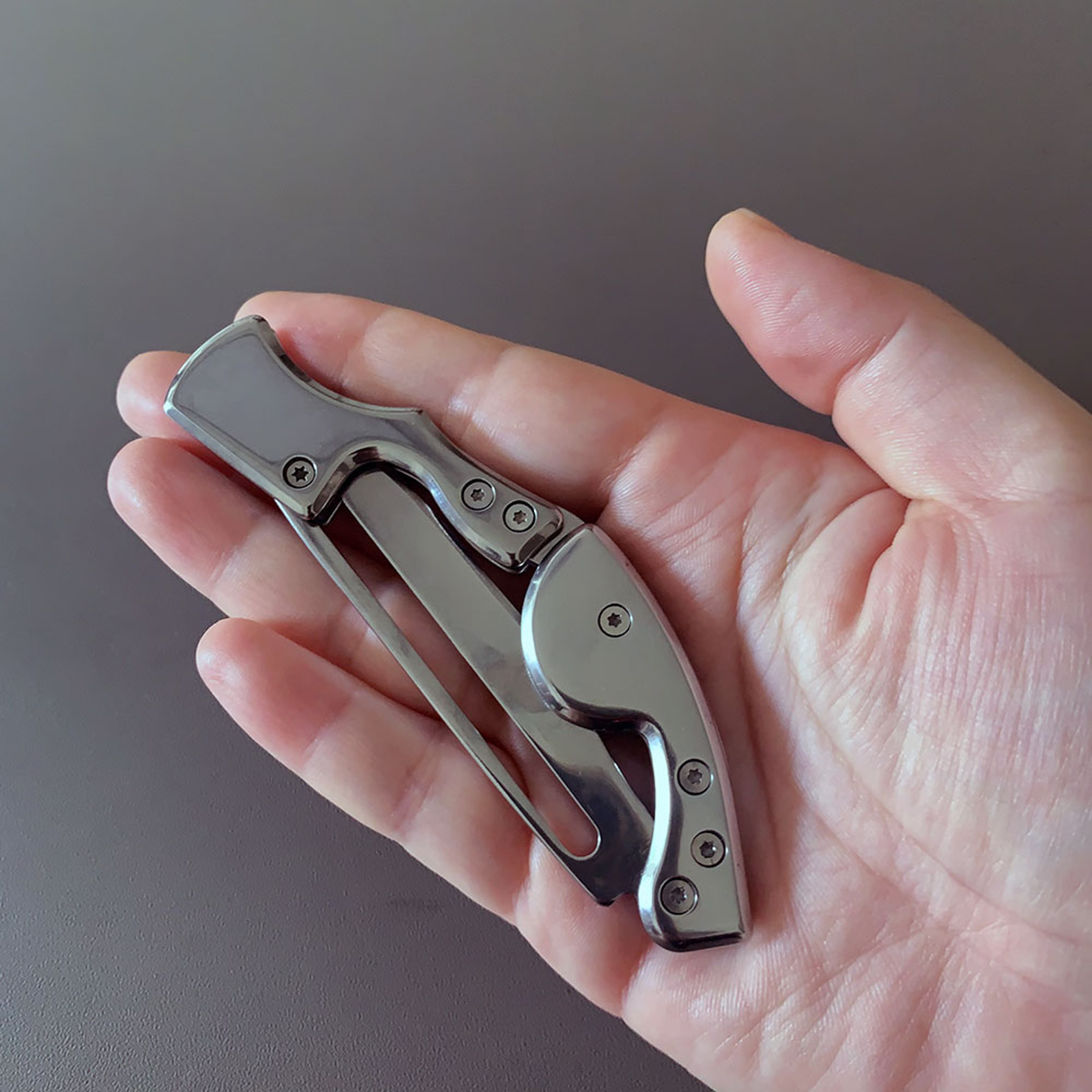 Portable Stainless Steel Mini Folding Knife for Camping & Survival EDC Pocket Knife – view 3