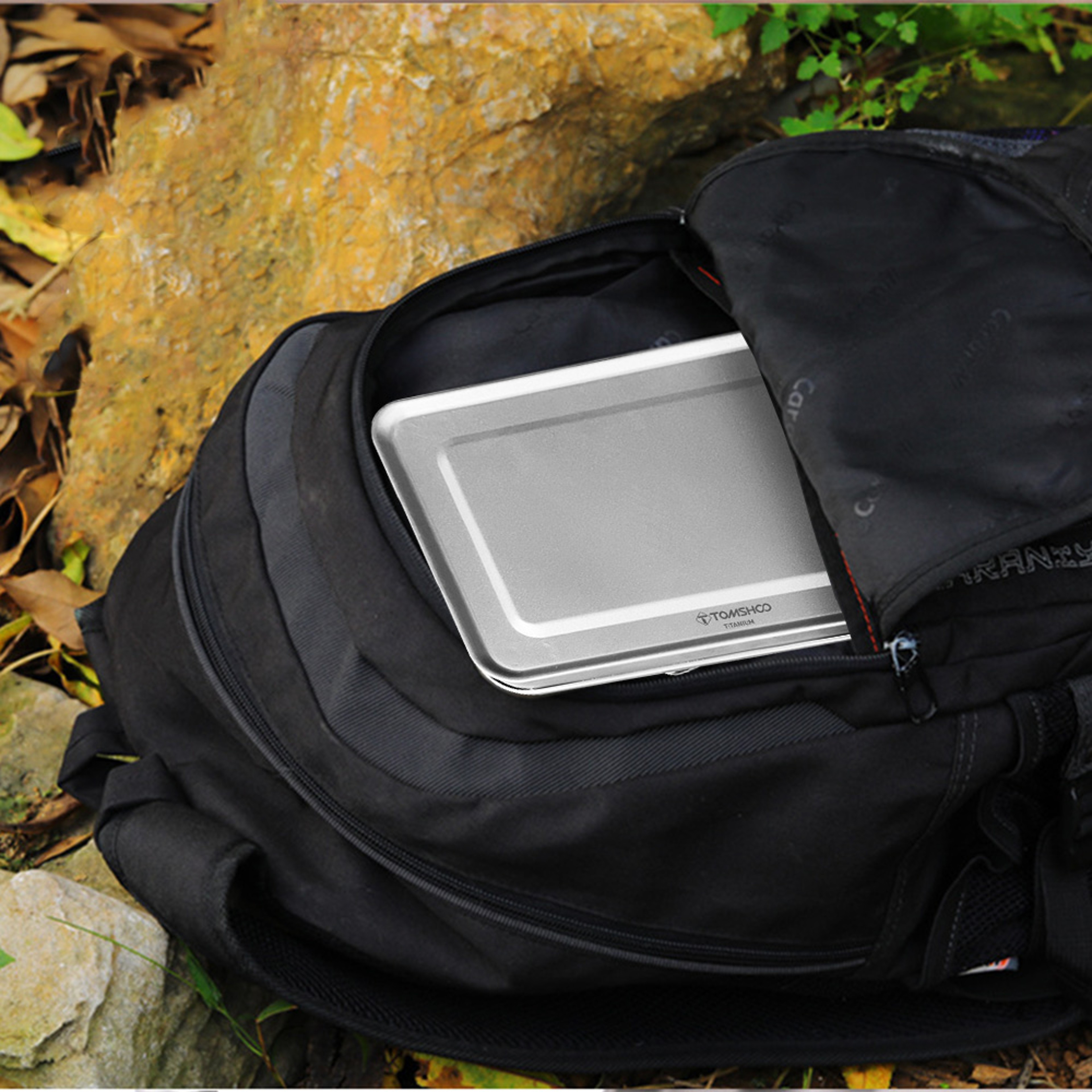 Ultralight Portable Mini Titanium Camping Table Versatile Foldable Picnic  BBQ Table For Outdoors 5
