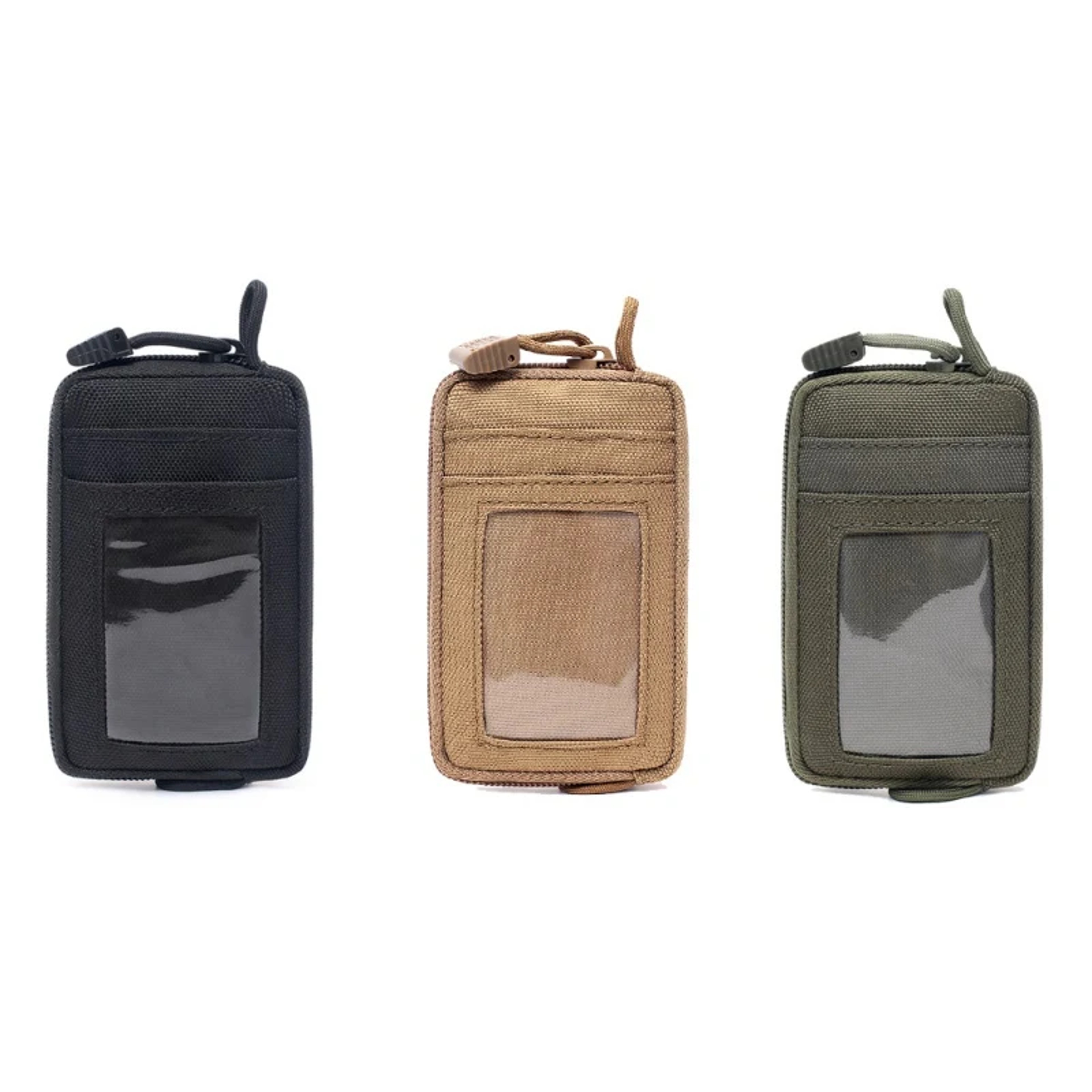Waterproof Tactical EDC Pouch with Card Slots & Zippered Travel Wallet – view 1