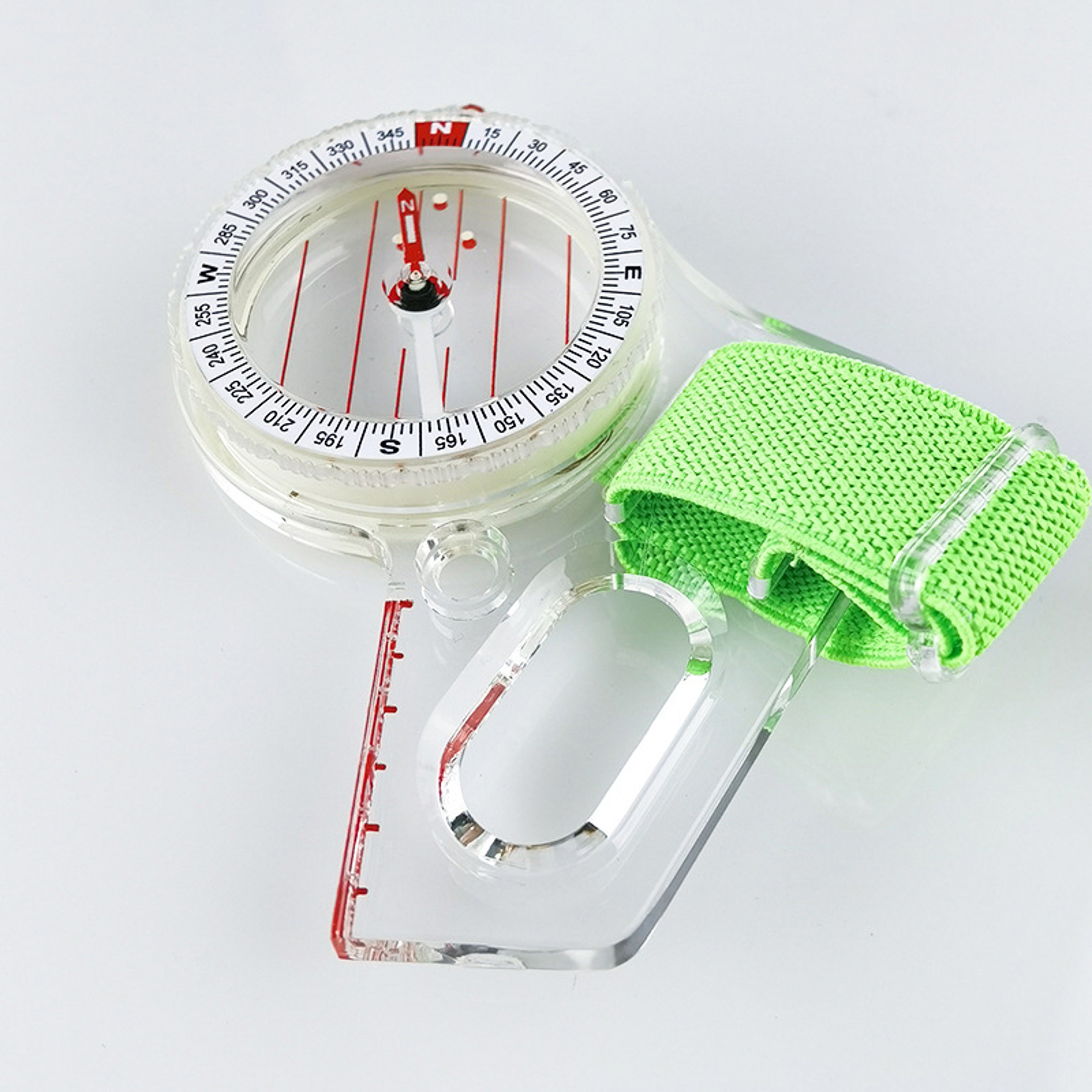 Outdoor Thumb Compass for Orienteering & Navigation Portable, Accurate Map Scale Compass – view 1
