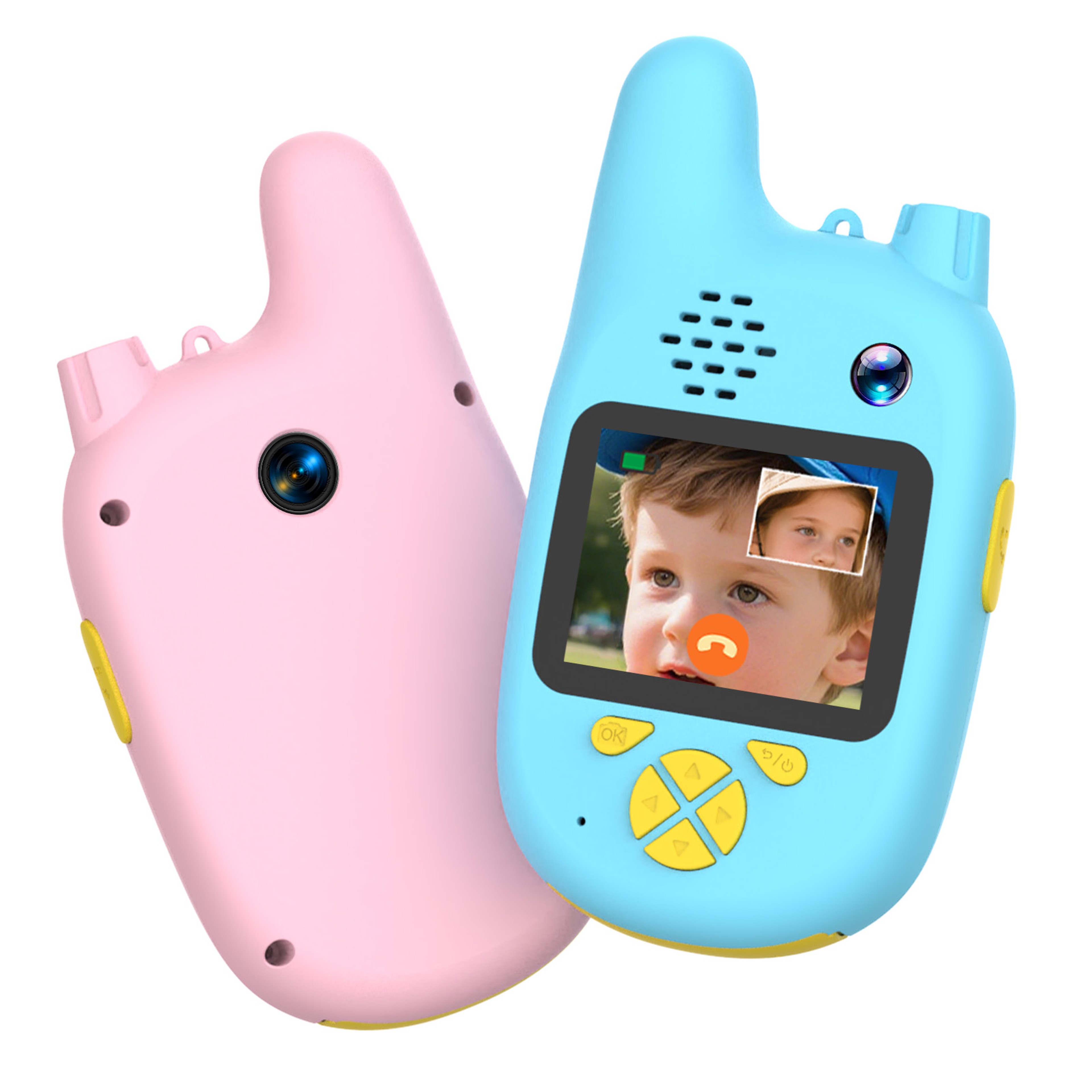Rechargeable Kids Walkie Talkie Range Mini Radio Transceivers For Halloween Gifts  Outdoor Fun 0