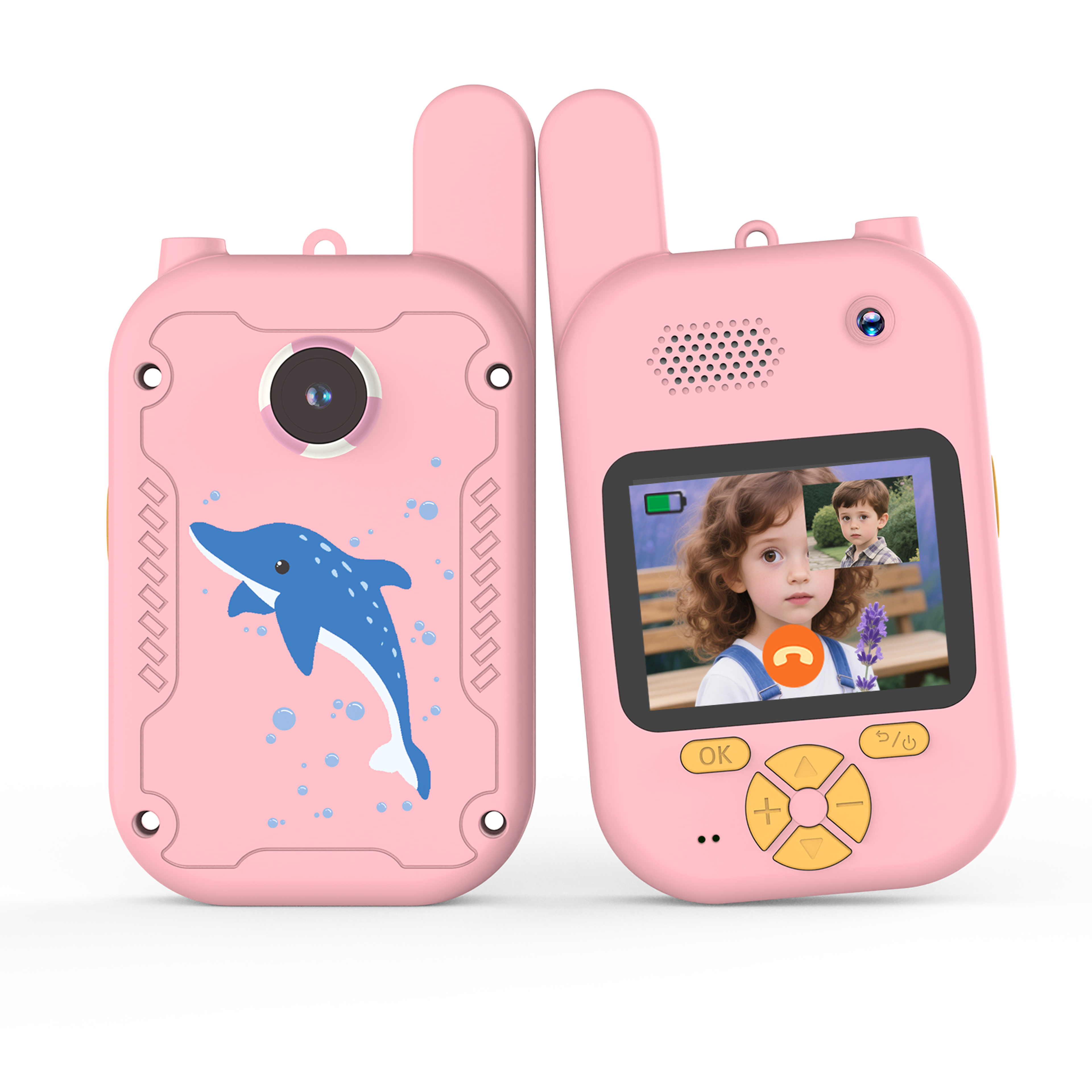 Kids Video Walkie Talkies Rechargeable With Screen For Outdoor Play 7
