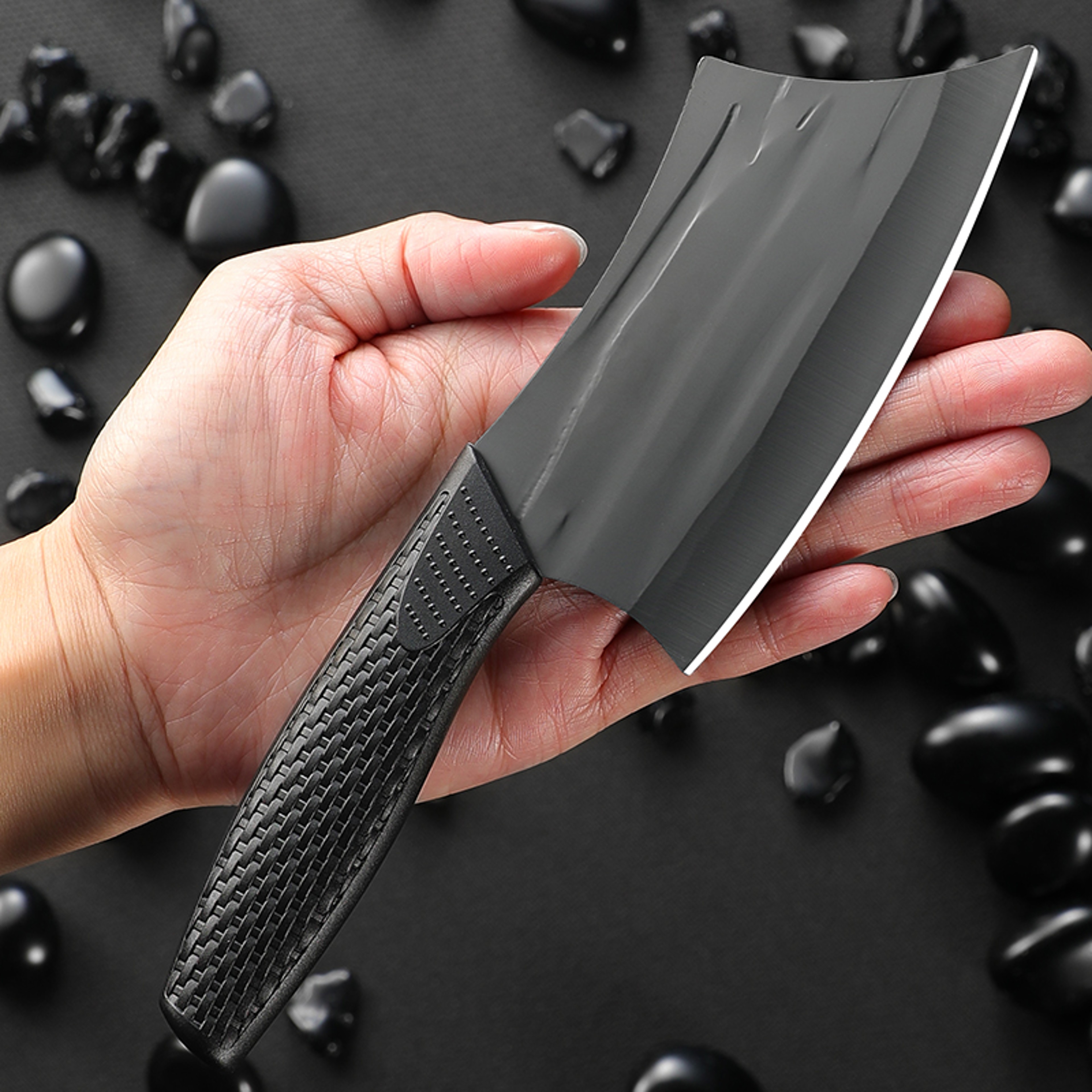 Precision Edge Chef Knife Stainless Steel Kitchen Knife for Slicing and Chopping – view 5