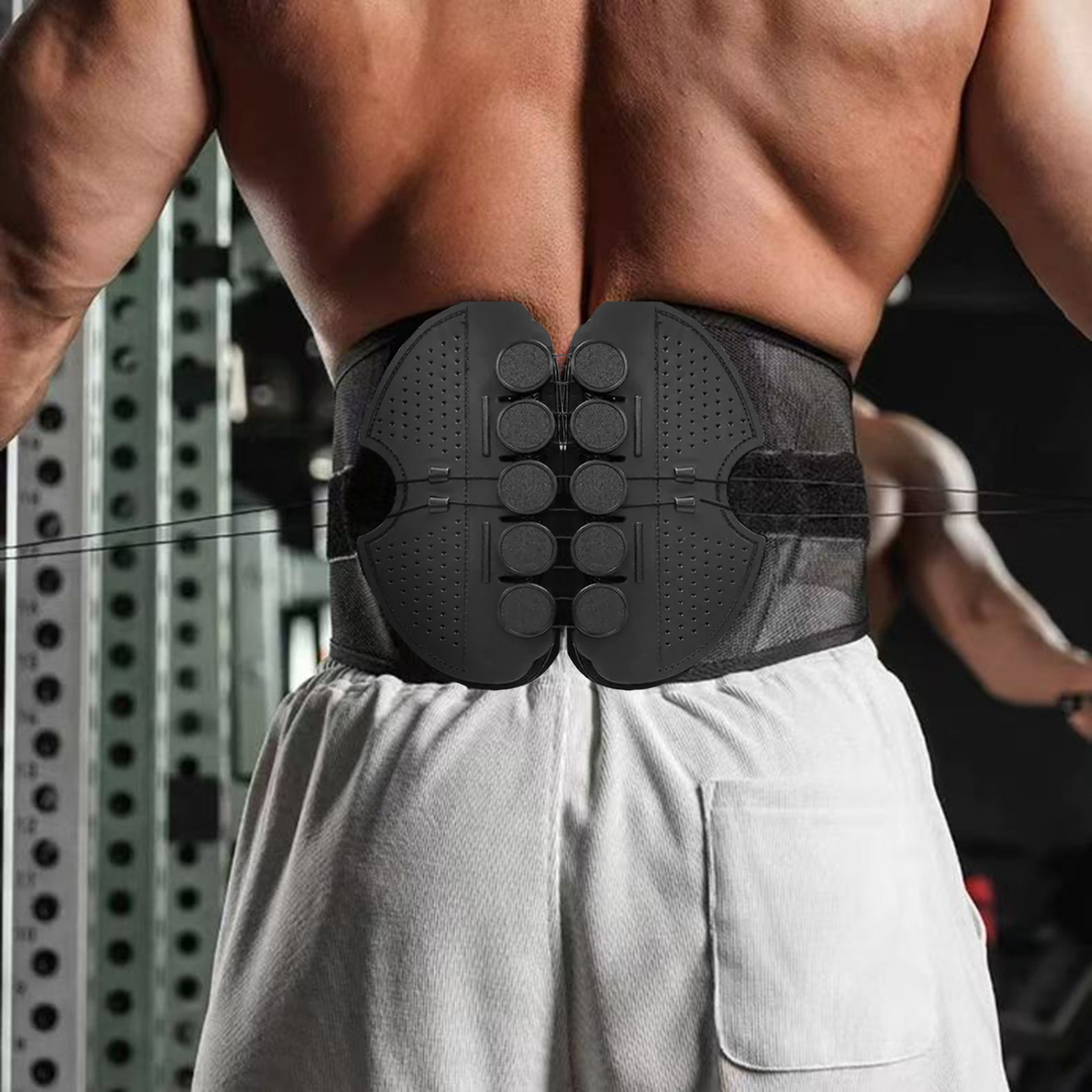 Adjustable Lumbar Support Belt For Lower Back Relief And Posture Support 1