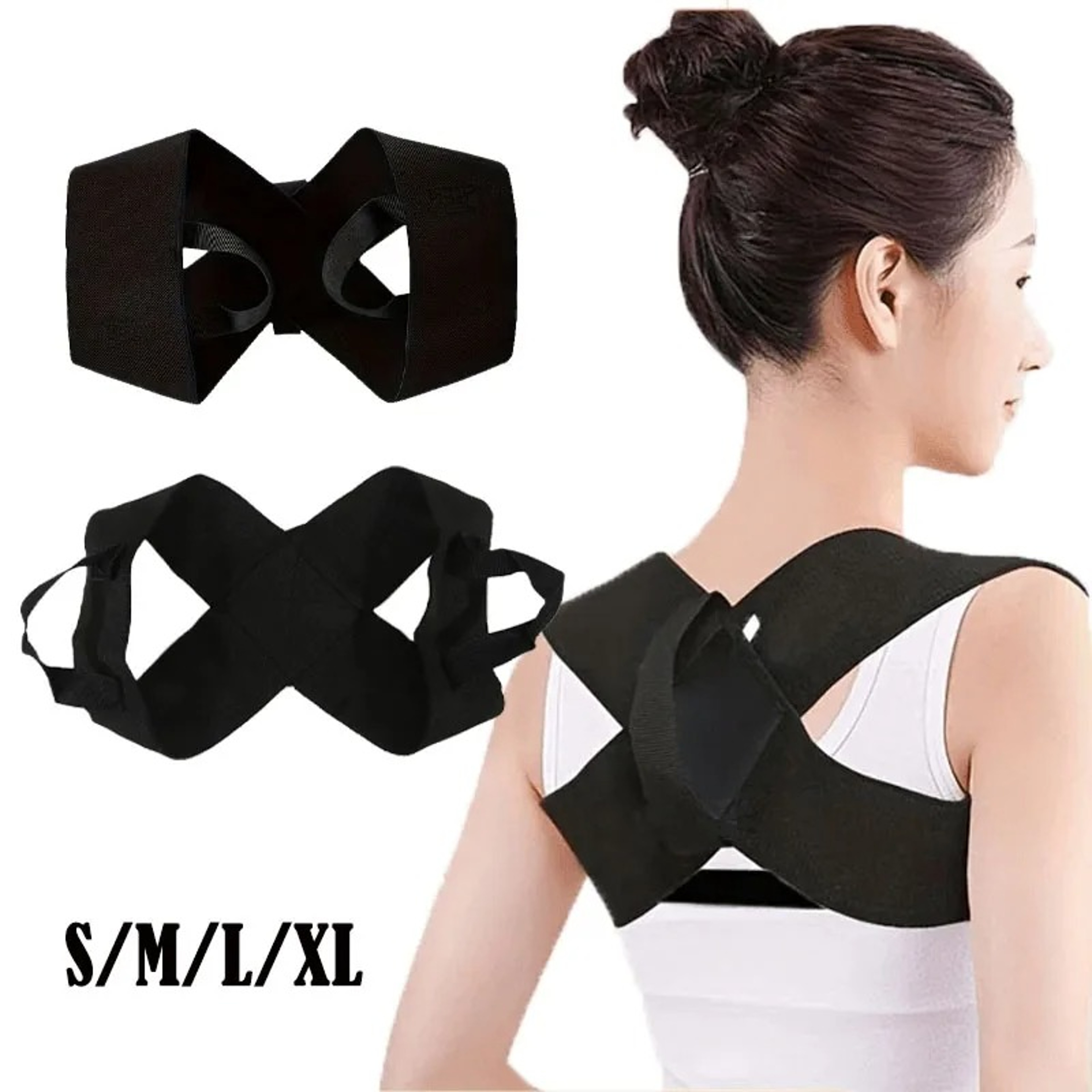 Adjustable Back Posture Corrector  Spine Alignment Support Belt 5