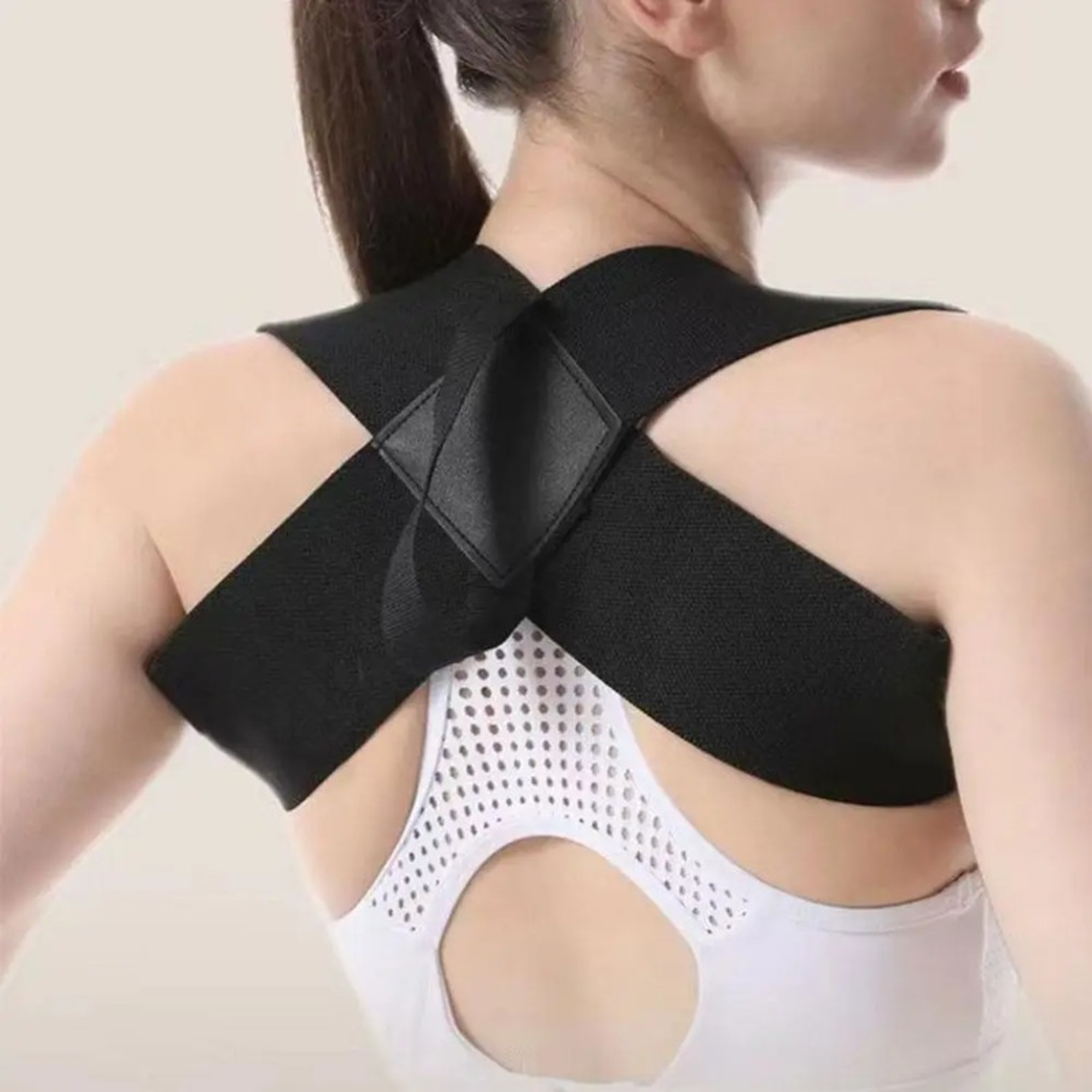 Adjustable Back Posture Corrector  Spine Alignment Support Belt 2