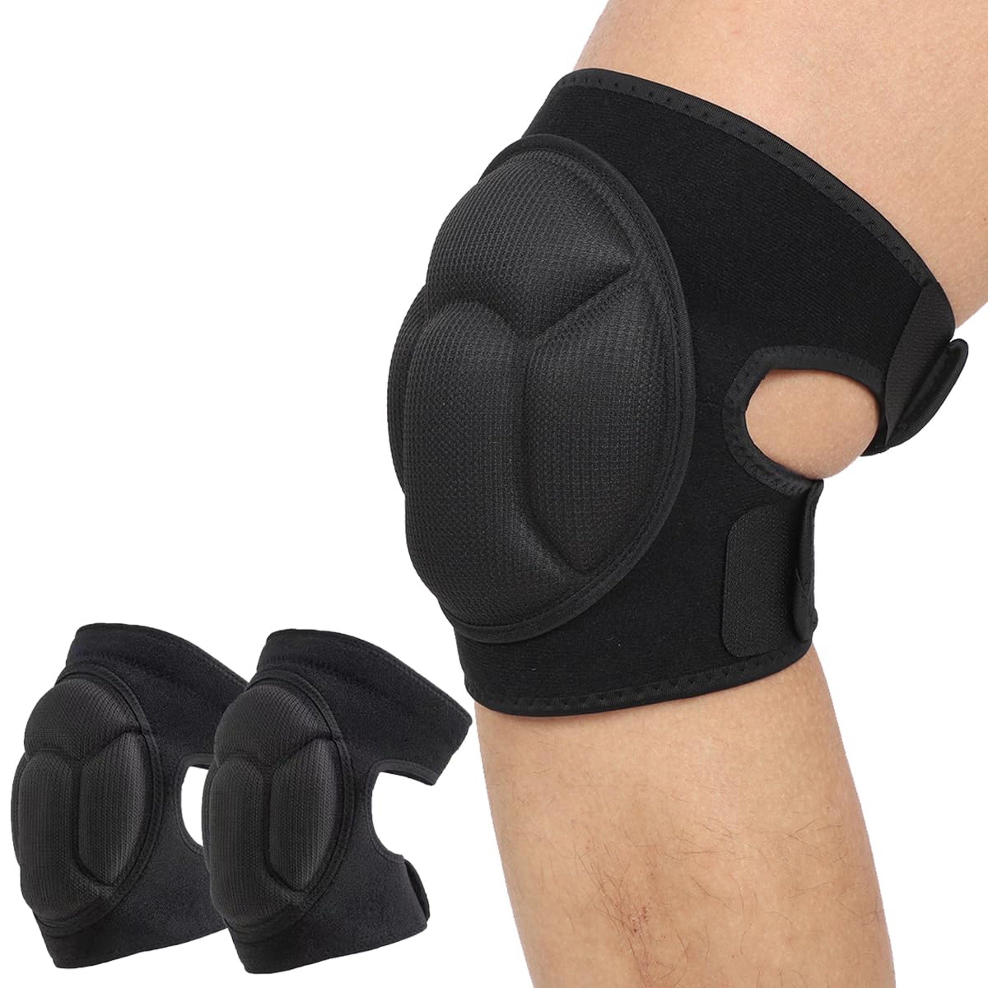 Adjustable Knee Pads For Gardening  Floor Cleaning Soft Comfort Inner Liner For Ultimate Support 4