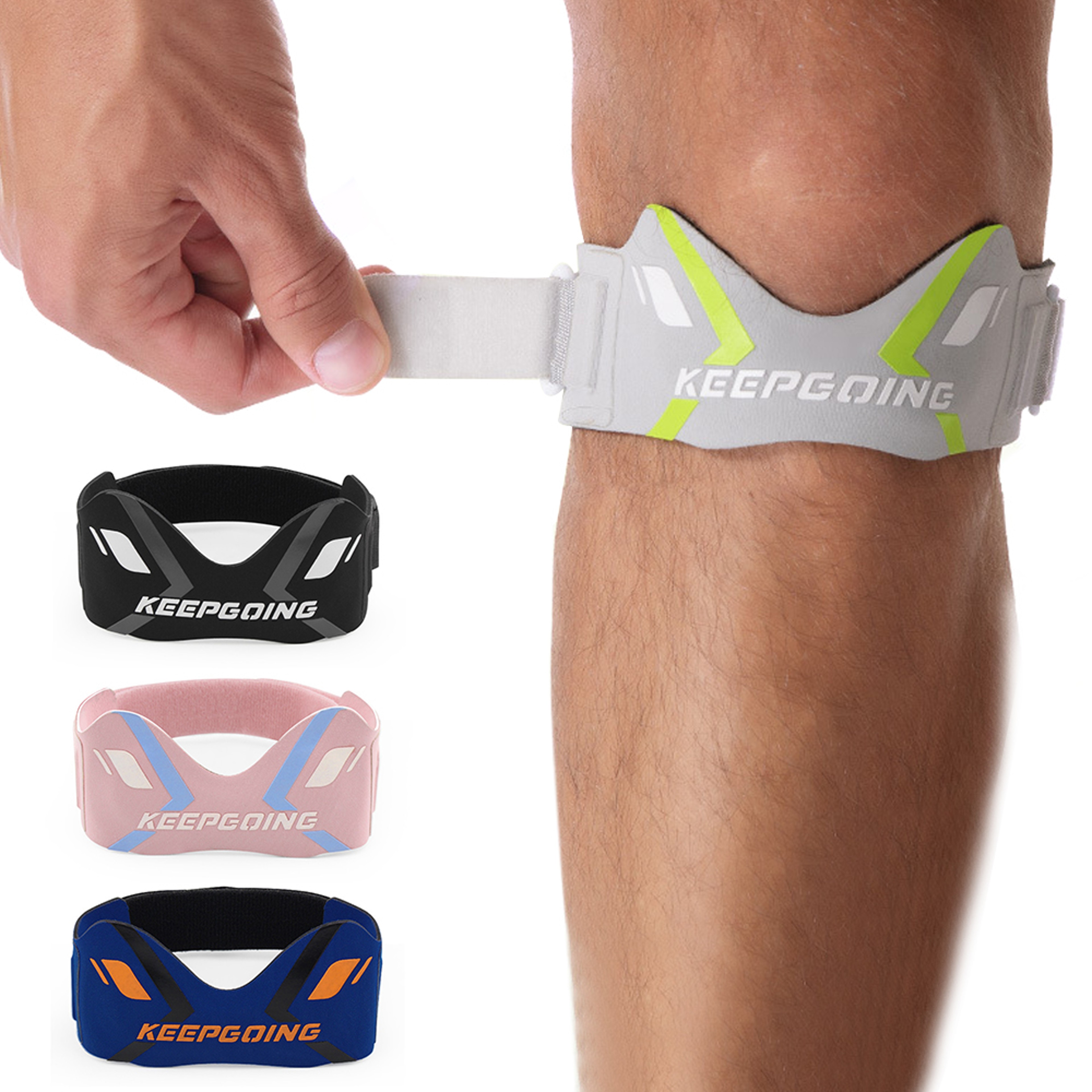 Knee Pain Relief Strap Patella Stabilizer Support For Tendon  Joint Protection 0