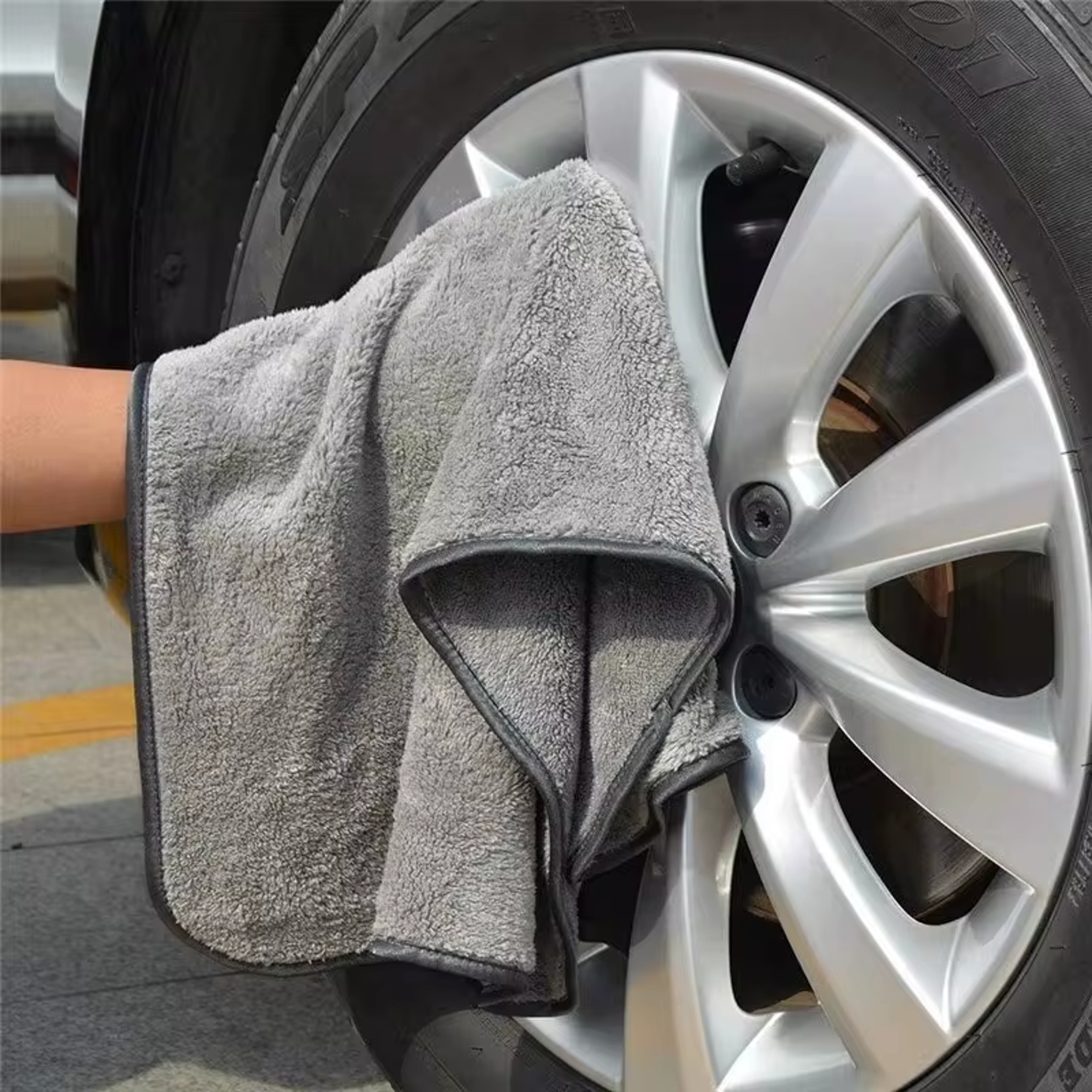 Microfiber Car Wash Towel Fast Drying, Extra Soft, High Absorbency Auto Cleaning Cloth – view 3