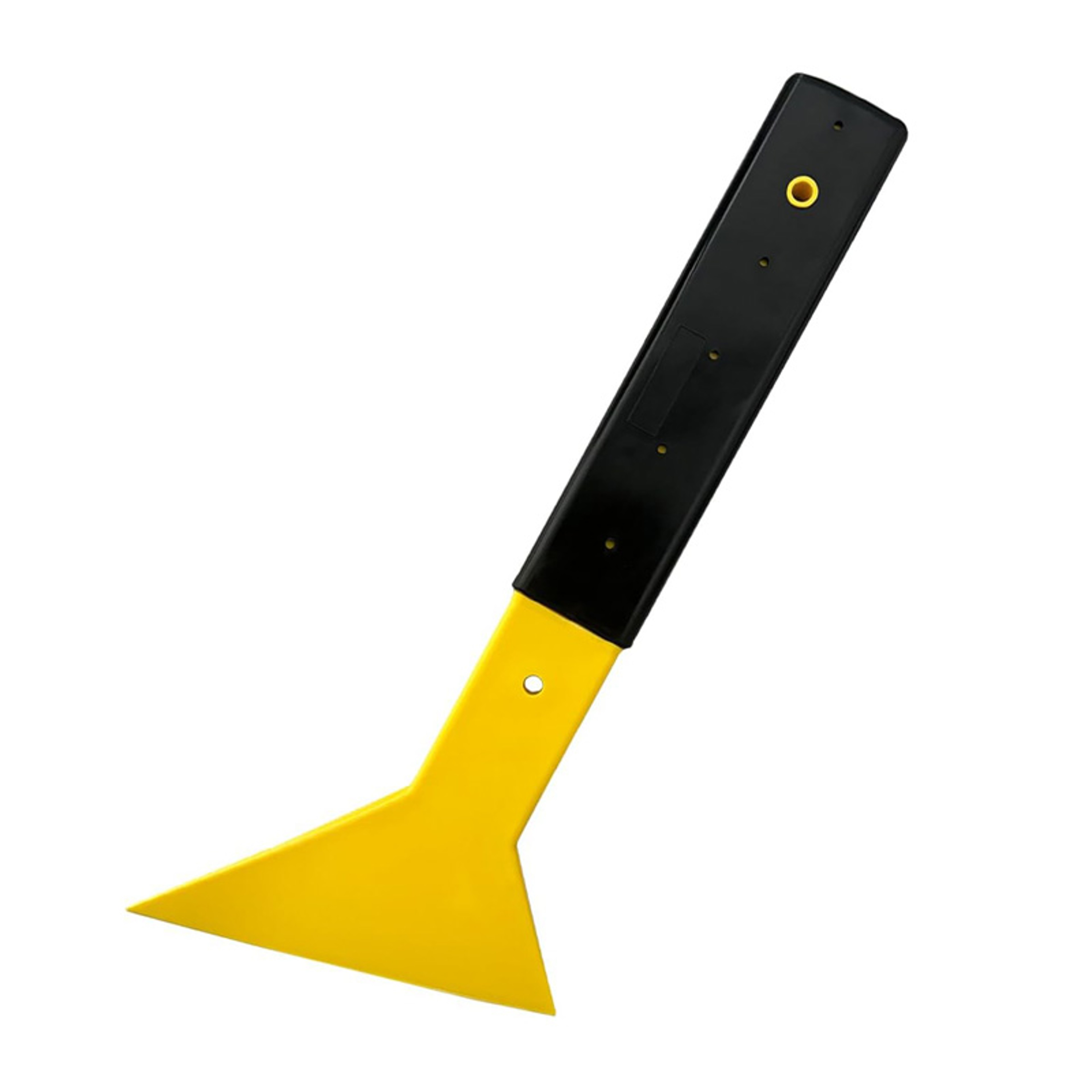 Car Window Tint Squeegee with Long Reach Handle Triangle Plastic Scraper for Vinyl Wrap, Glass Film, and Decals – view 7