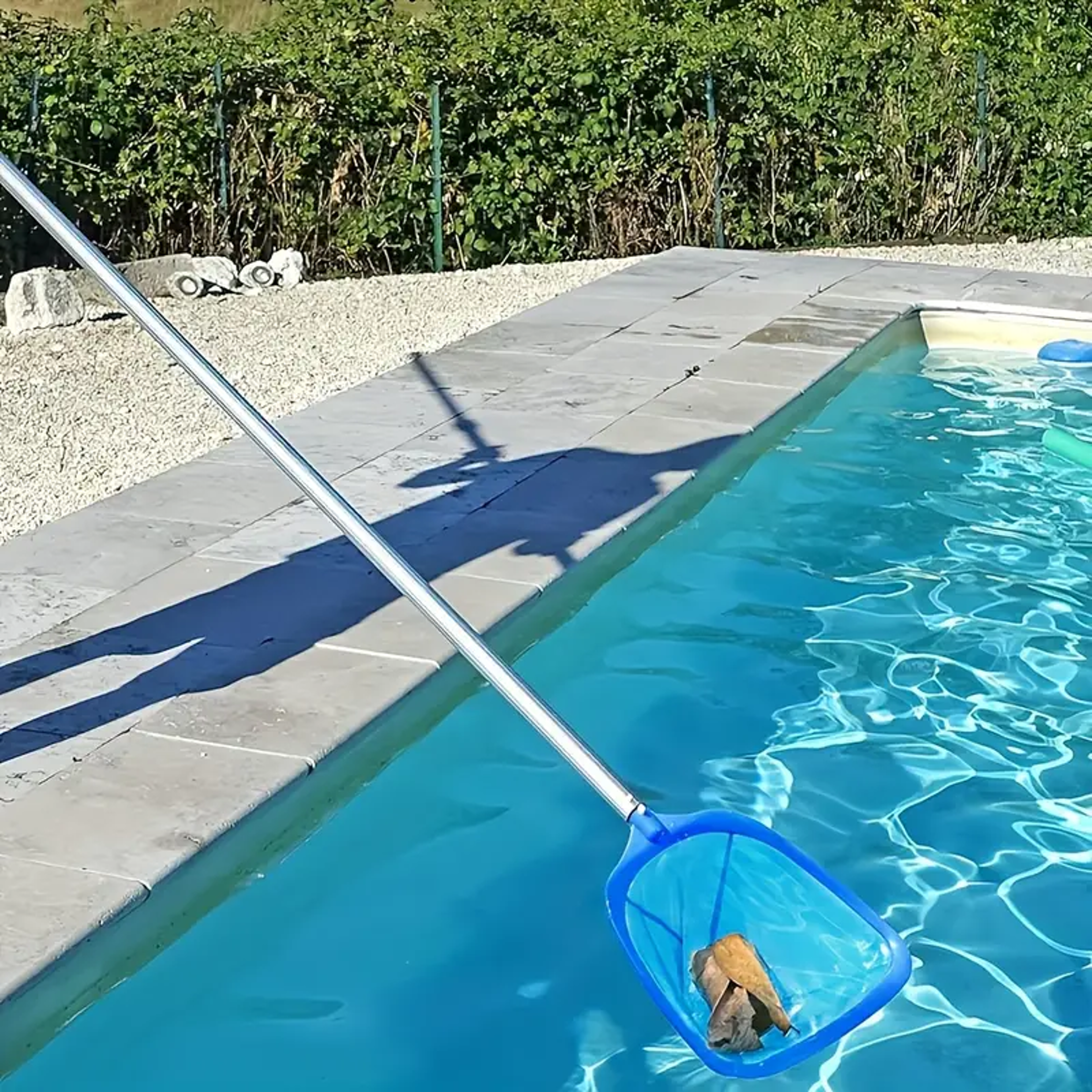 Fine Mesh Pool Skimmer Net UltraFine Mesh For Efficient Debris Removal Perfect Leaf Skimmer 1