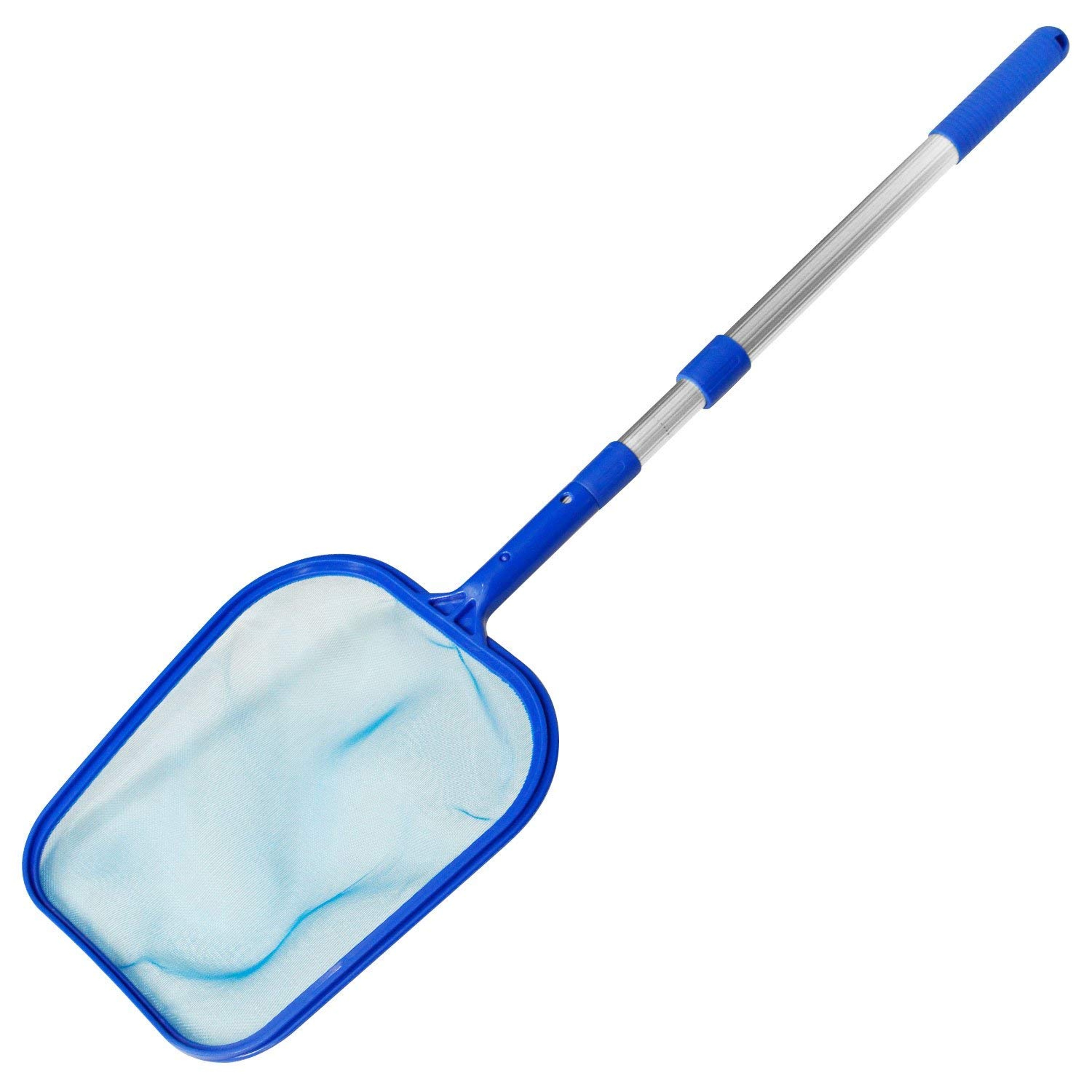 Professional Swimming Pool Leaf Rake with Deep Bag & Skimmer Net Efficient Pool Cleaning Solution – view 1