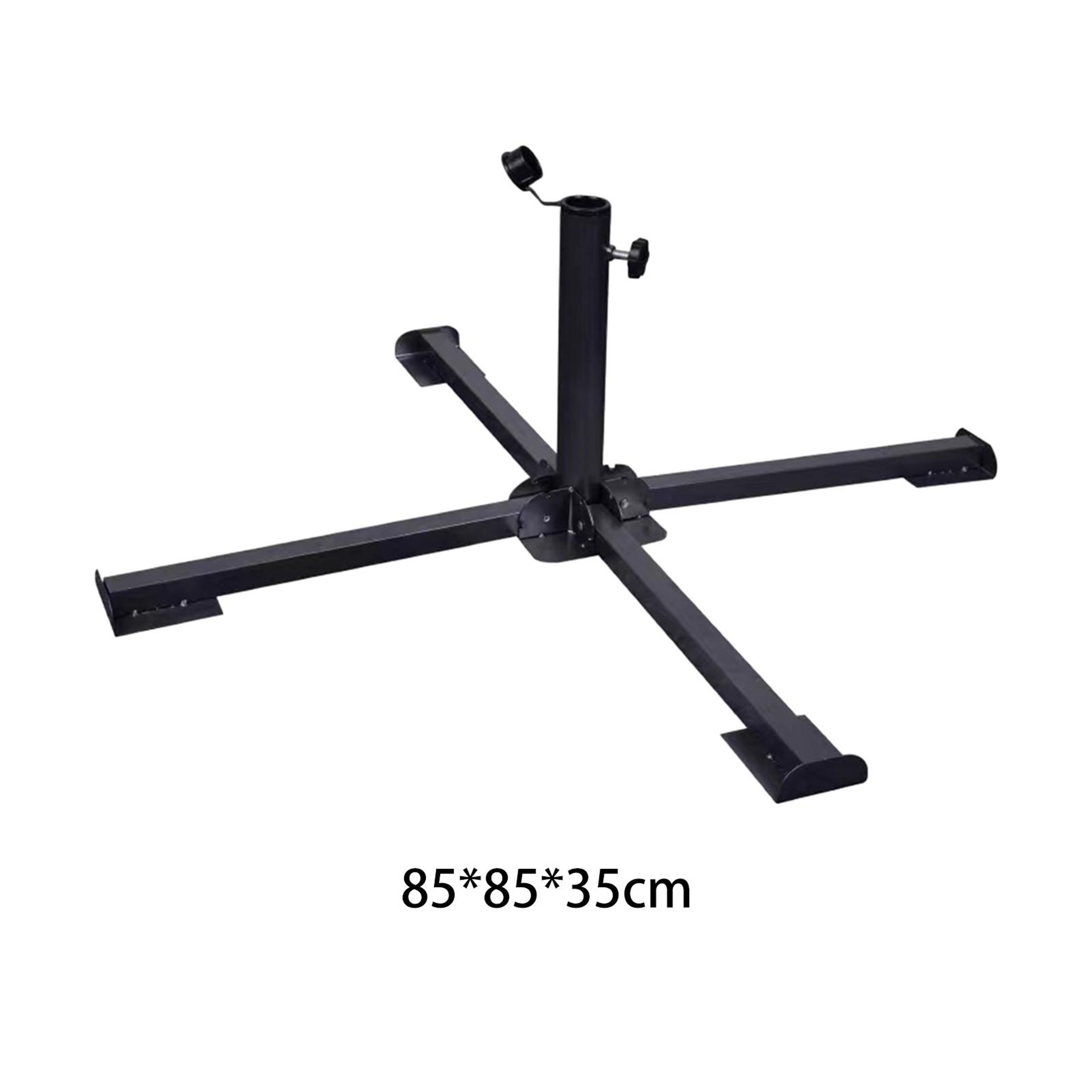 Heavy Duty Portable Umbrella Base Stand for Poles Foldable Sunshade Stand for Beach & Garden Use – view 6