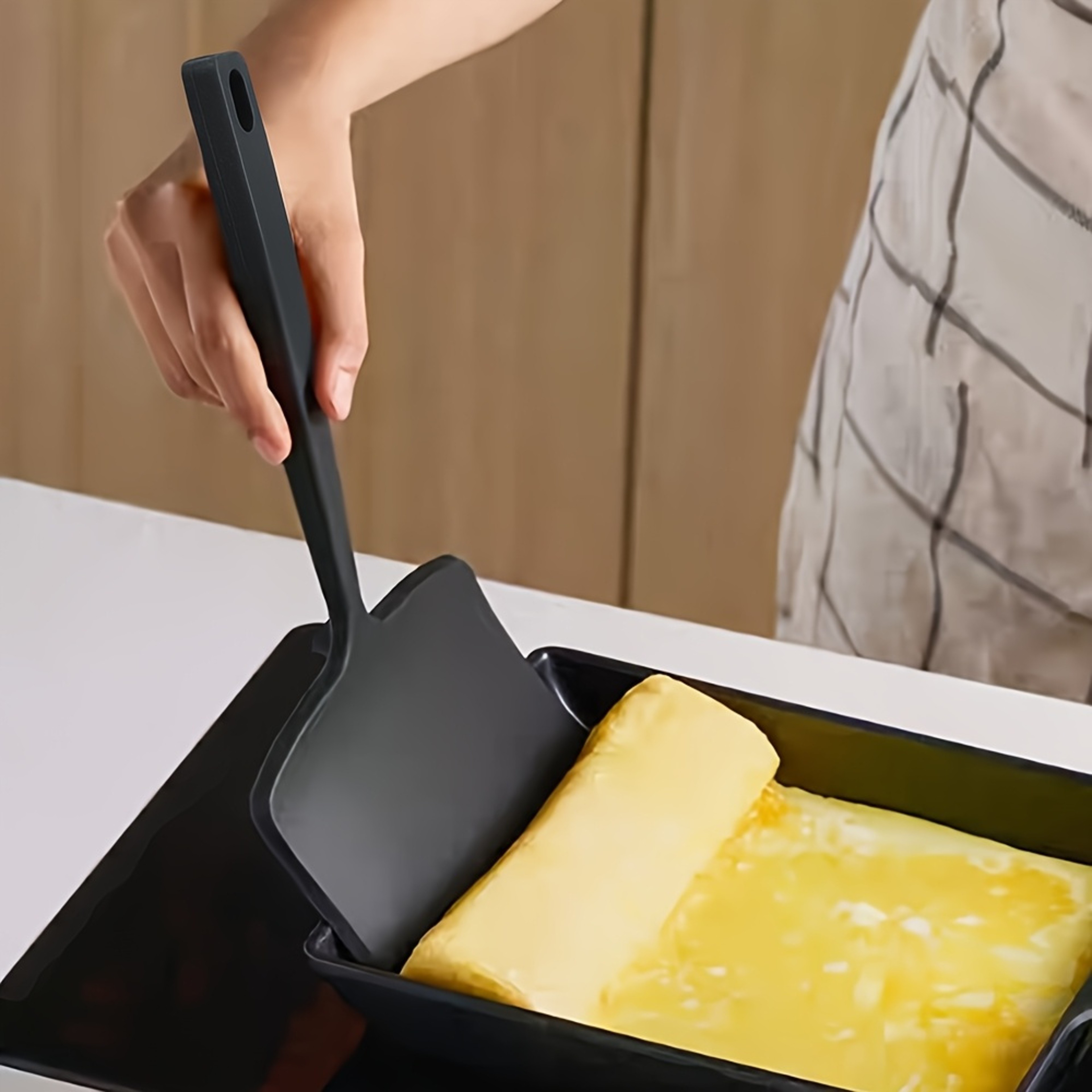 Silicone Spatula Set NonStick Kitchen Utensils For Cooking  Baking Food Grade Safe Heat Resistant 6
