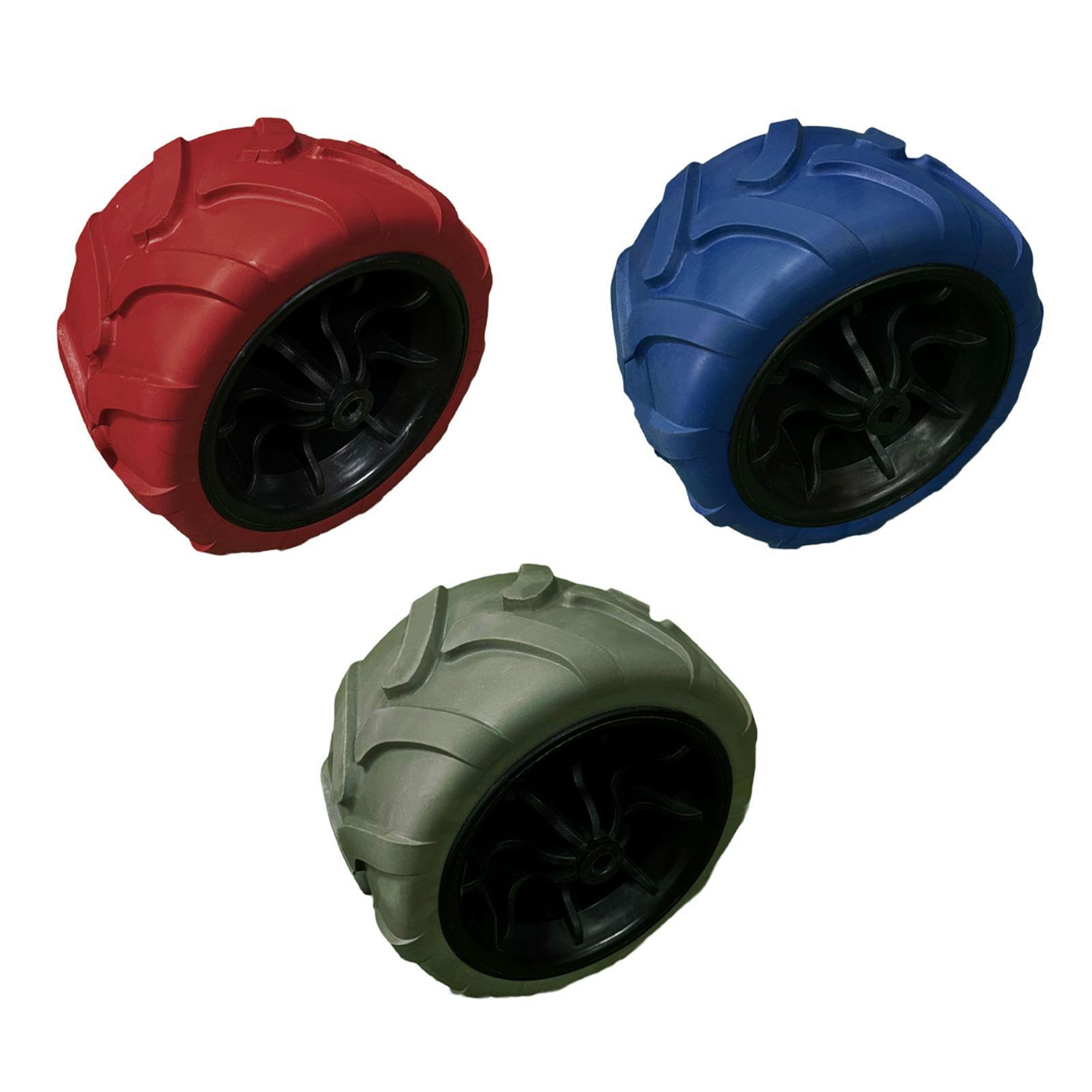 Heavy Duty Folding Wagon Replacement Wheel For Beach And Garden Carts 2