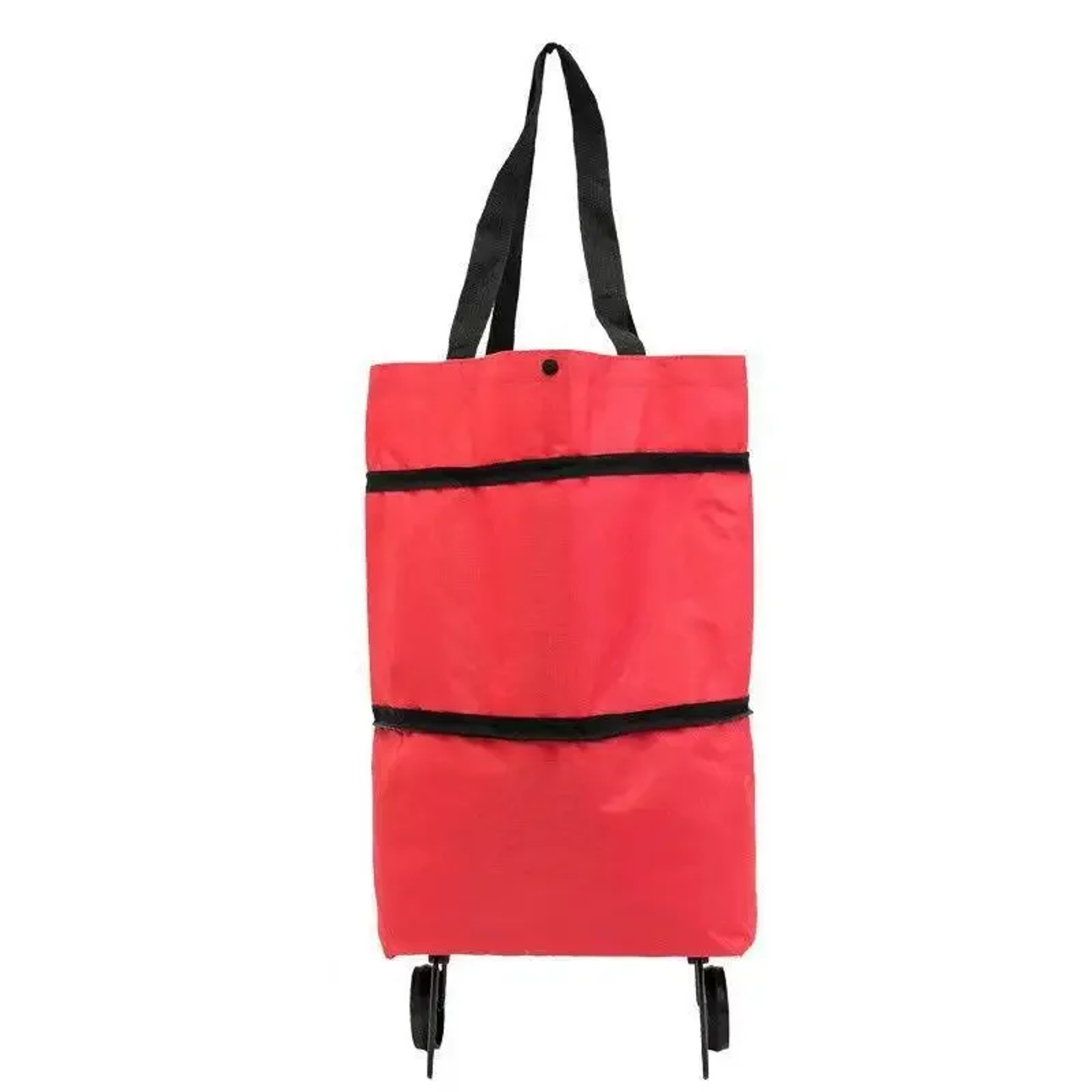 Foldable Shopping Trolley Bag With Wheels Waterproof Reusable Grocery Cart 5
