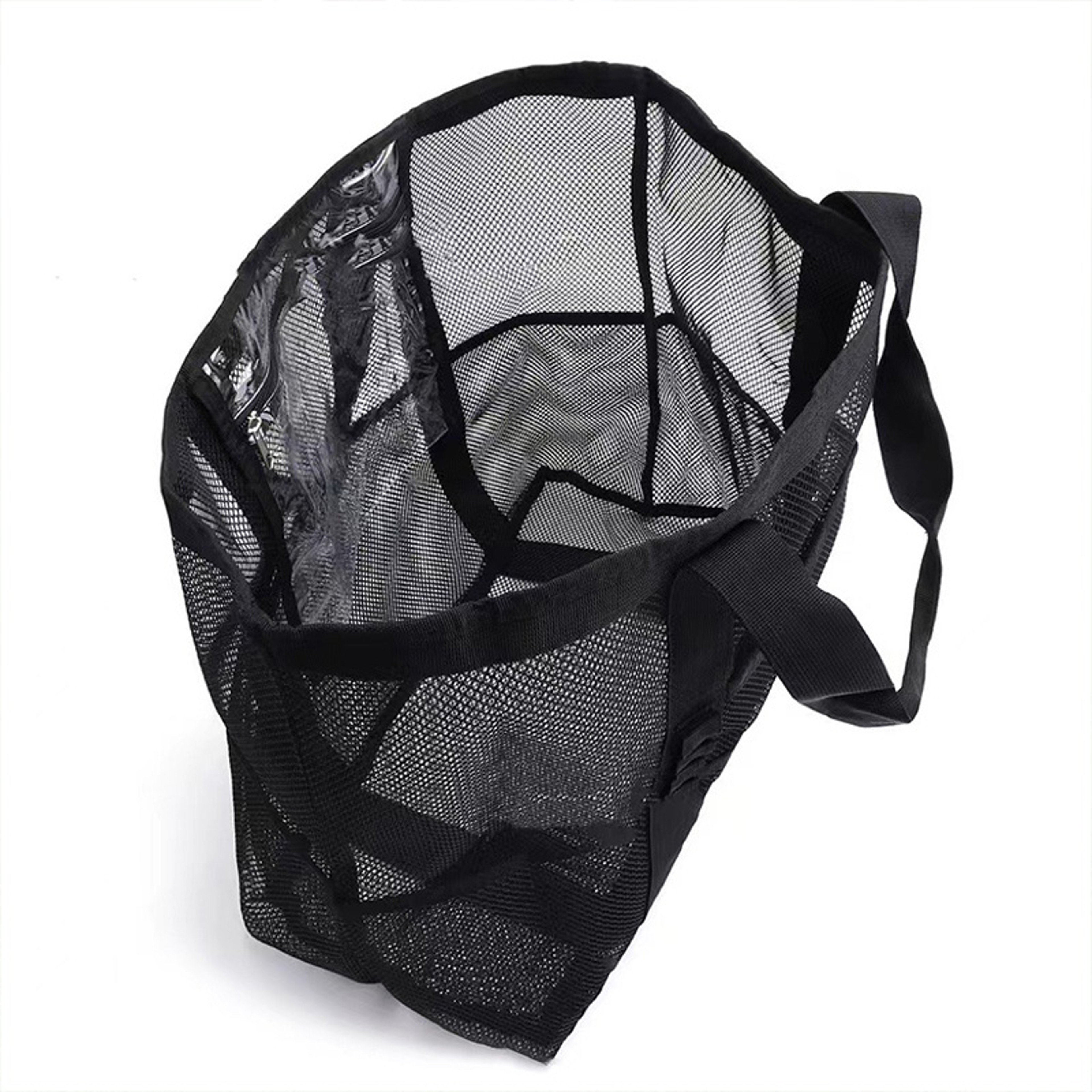 Mesh Beach Bag Large Beach Tote Foldable Pool Travel 3
