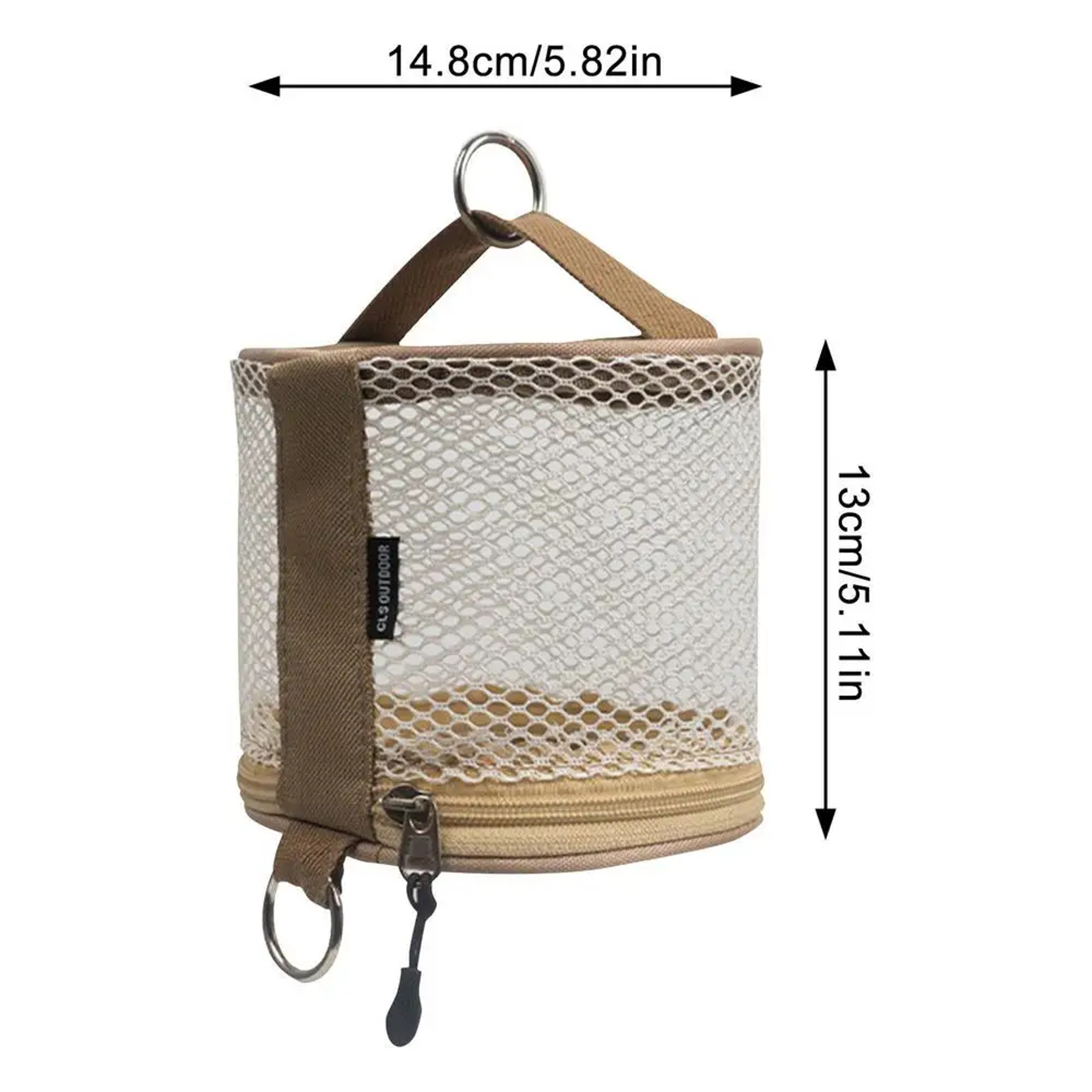 Camping Tissue Holder Portable Tissue Case with Hook for Tent and Outdoor Use – view 9