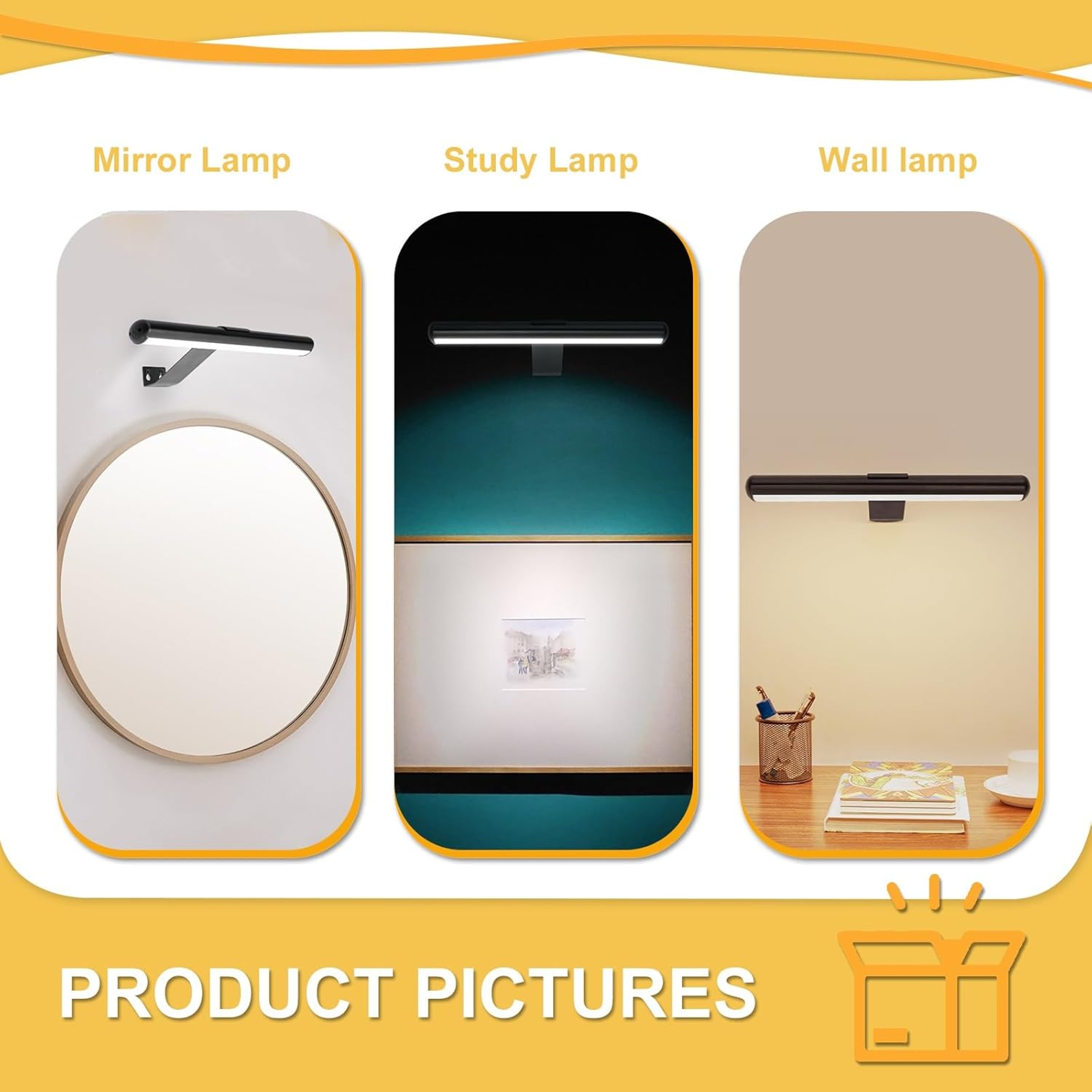 Rechargeable Battery Operated Wall Sconce with Remote Control for Picture & Gallery Lighting – view 4