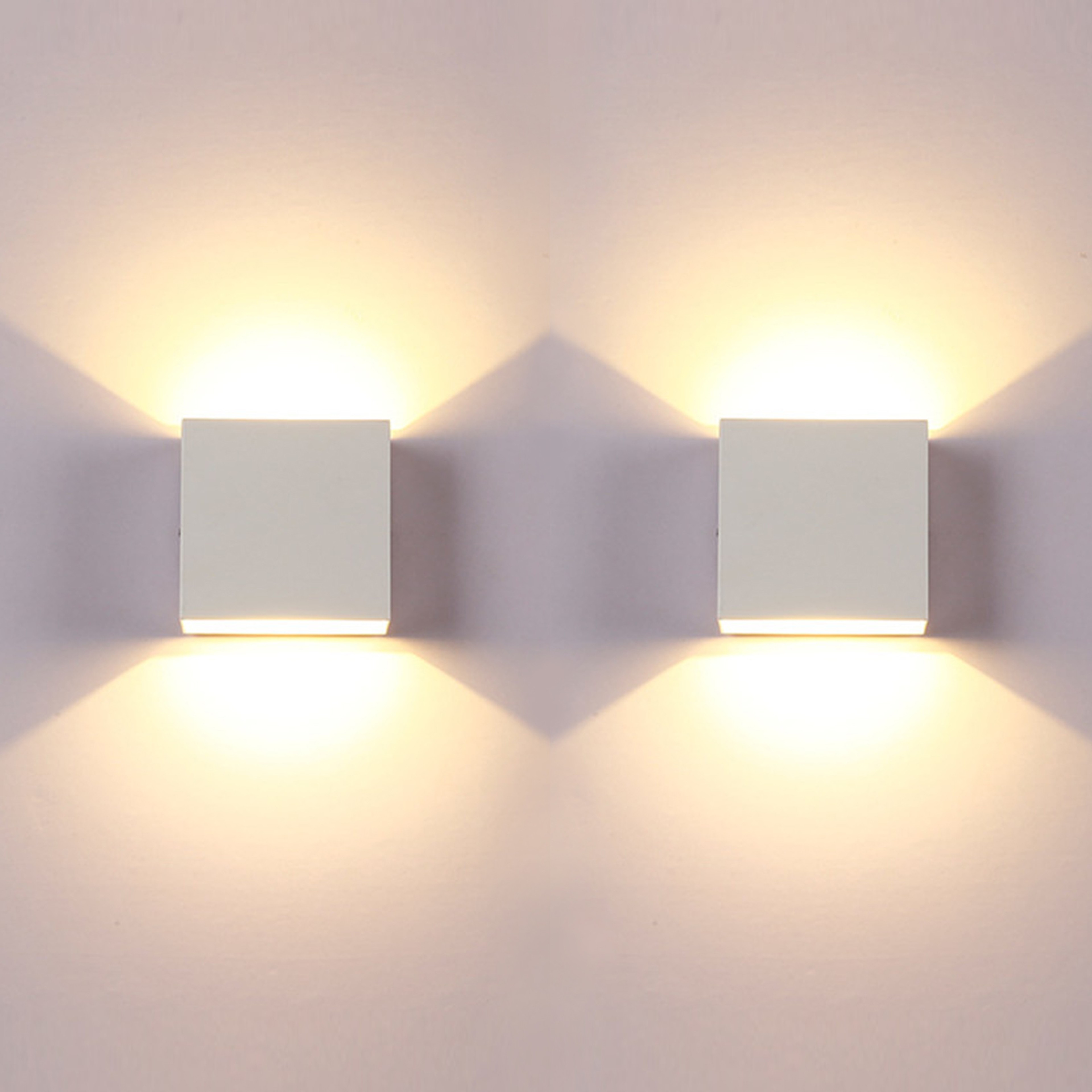 Modern LED Wall Sconce Up Down Indoor Wall Light For Living Room Hallway  Bedroom 0