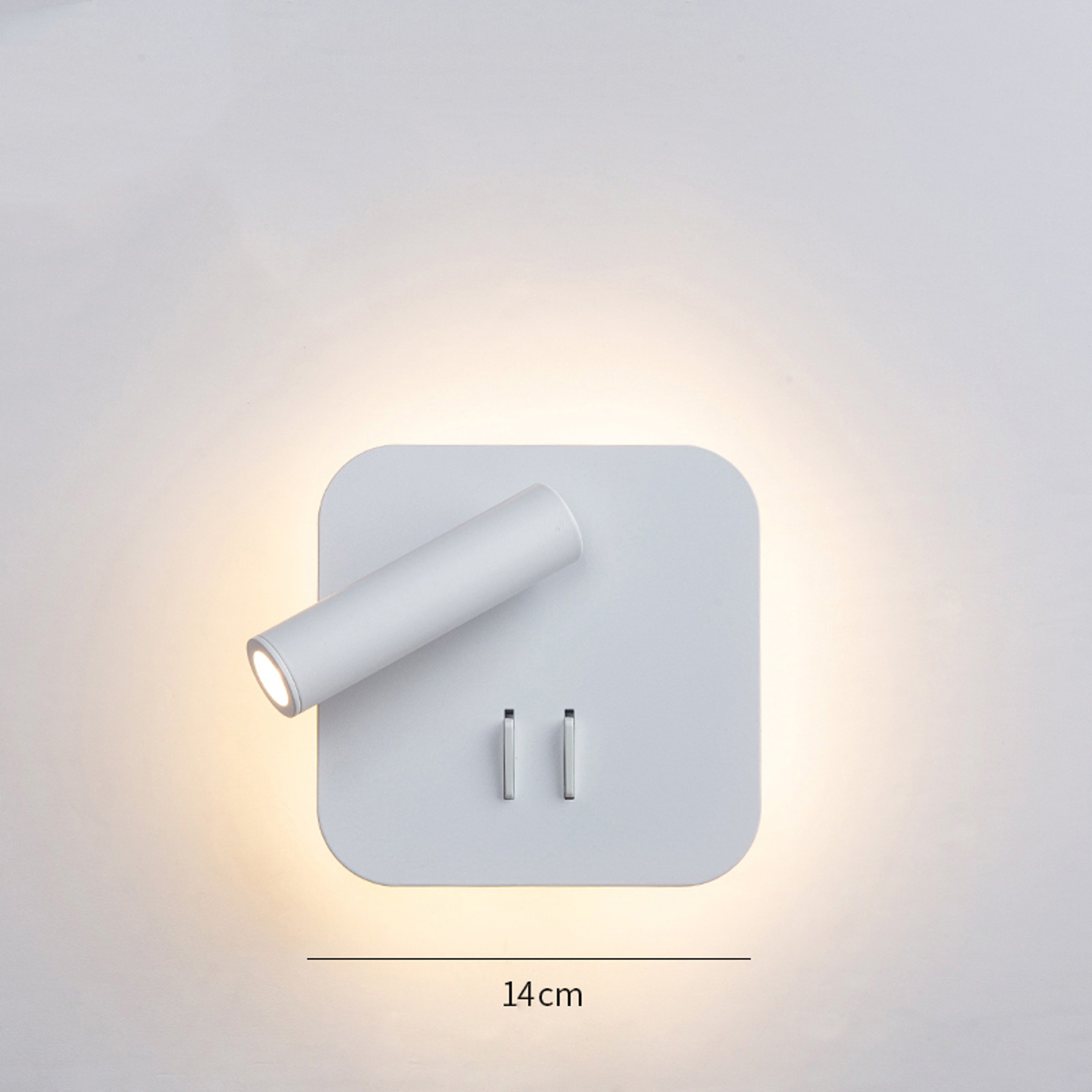 Rechargeable Wall Sconce Wireless Wall Light With RGB LED Mood Lighting 7