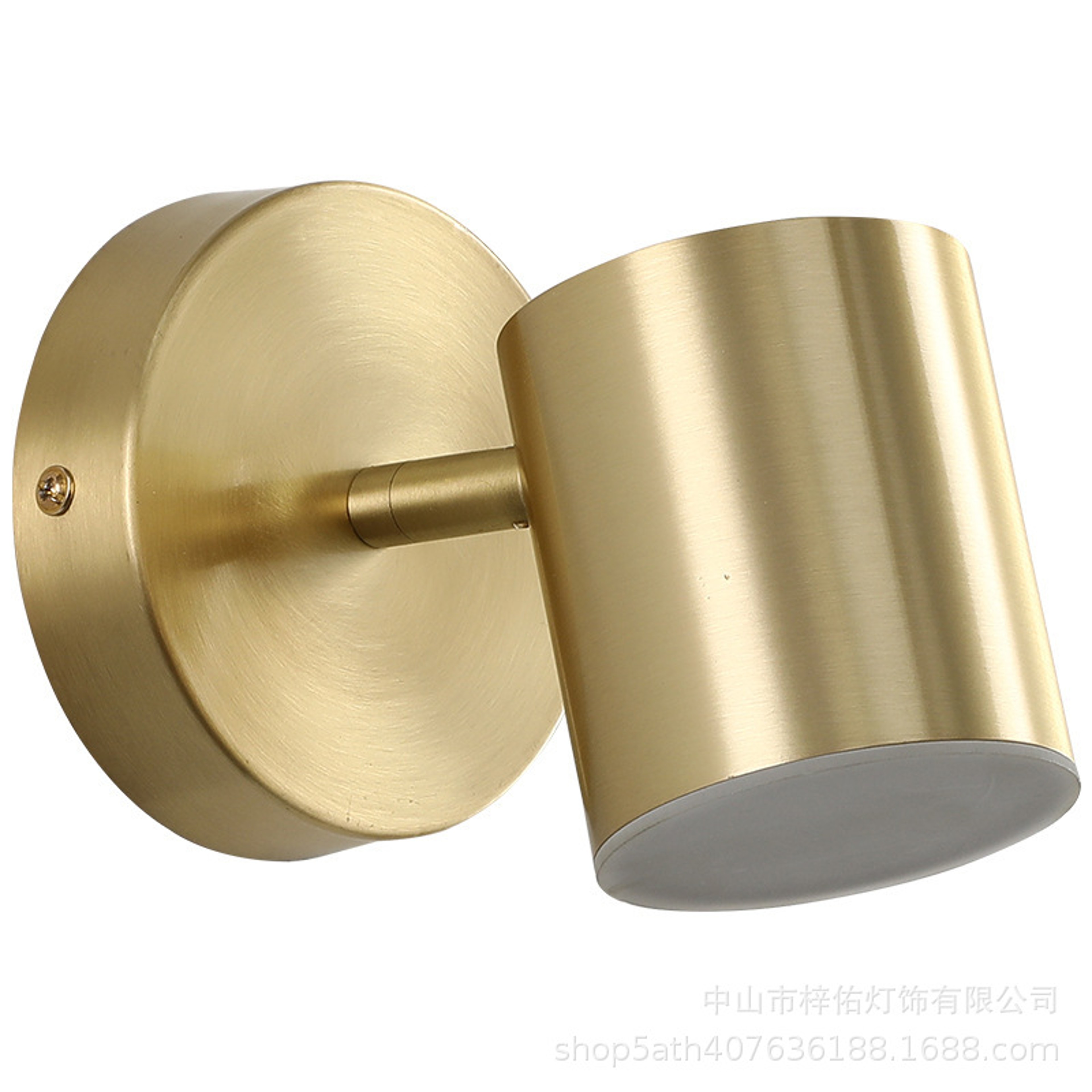 Nordic Rotatable Gold Wall Light Modern Bedside Wall Sconce for Bedroom Hallway Living Room – view 6