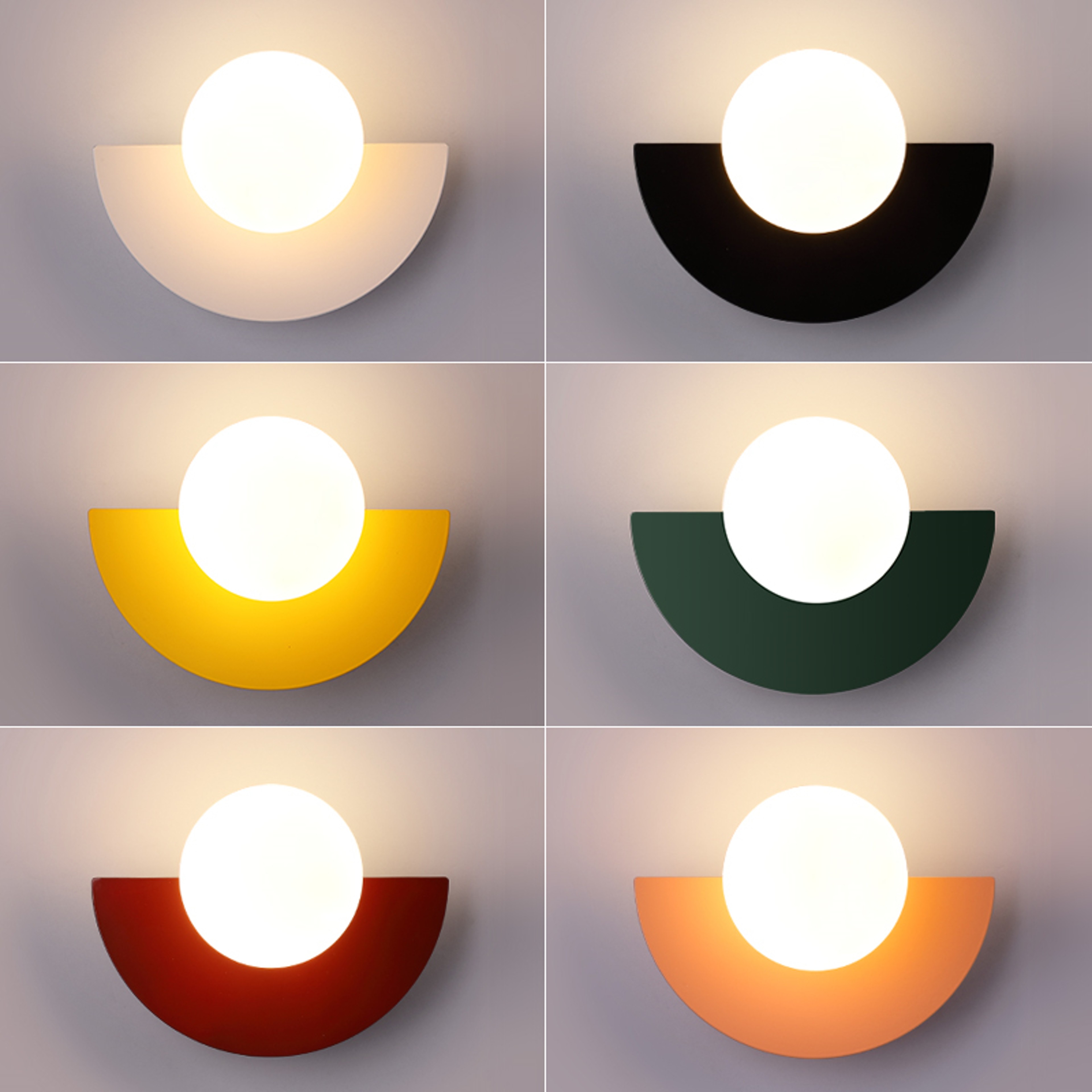 Modern Wall Sconce LED G9 Globe Wall Light For Bedroom Hallway Living Room 0
