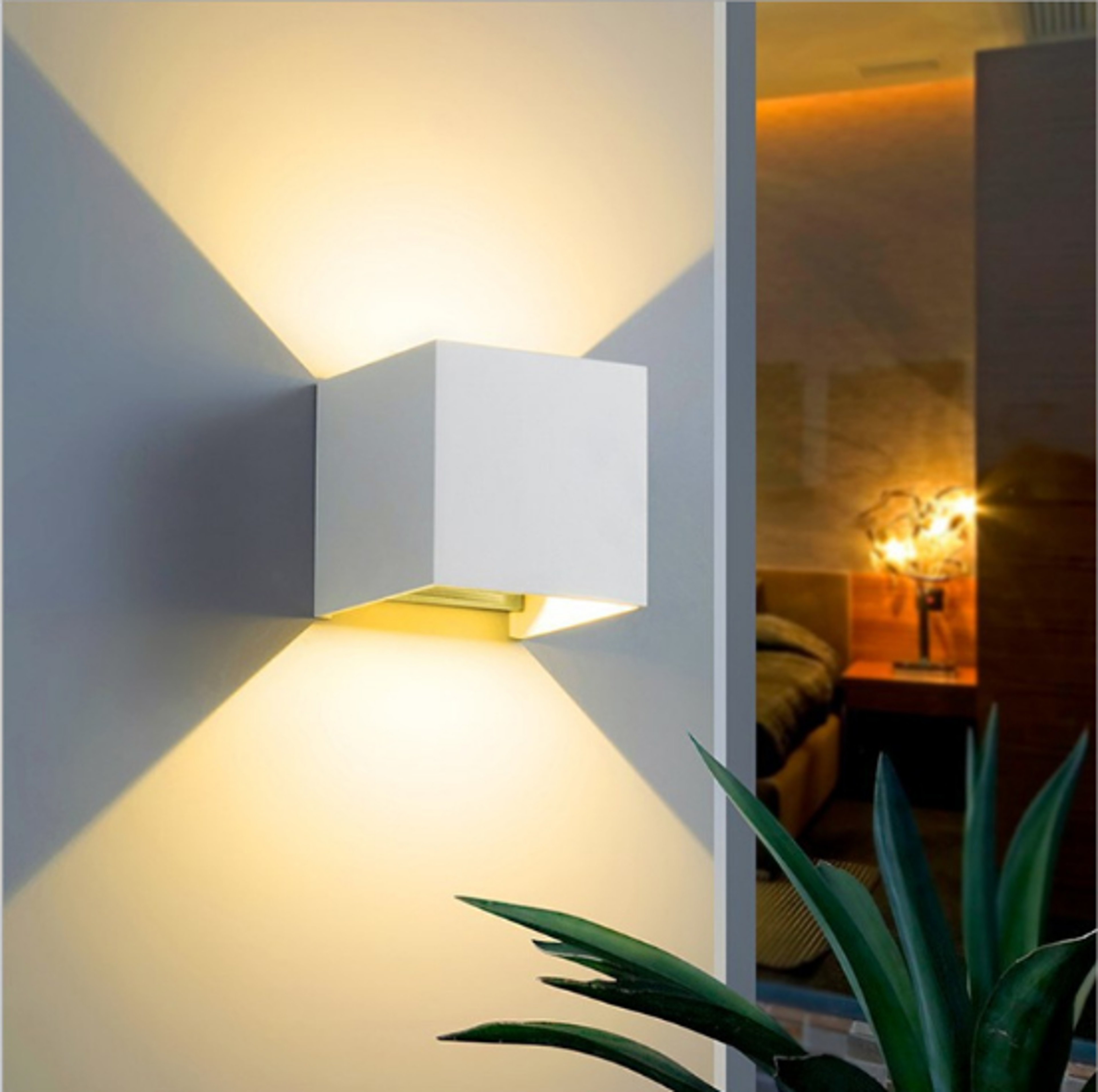 Smart RGB Wall Light with Adjustable Beam Angle Music Sync Alexa Google Assistant Compatible – view 8