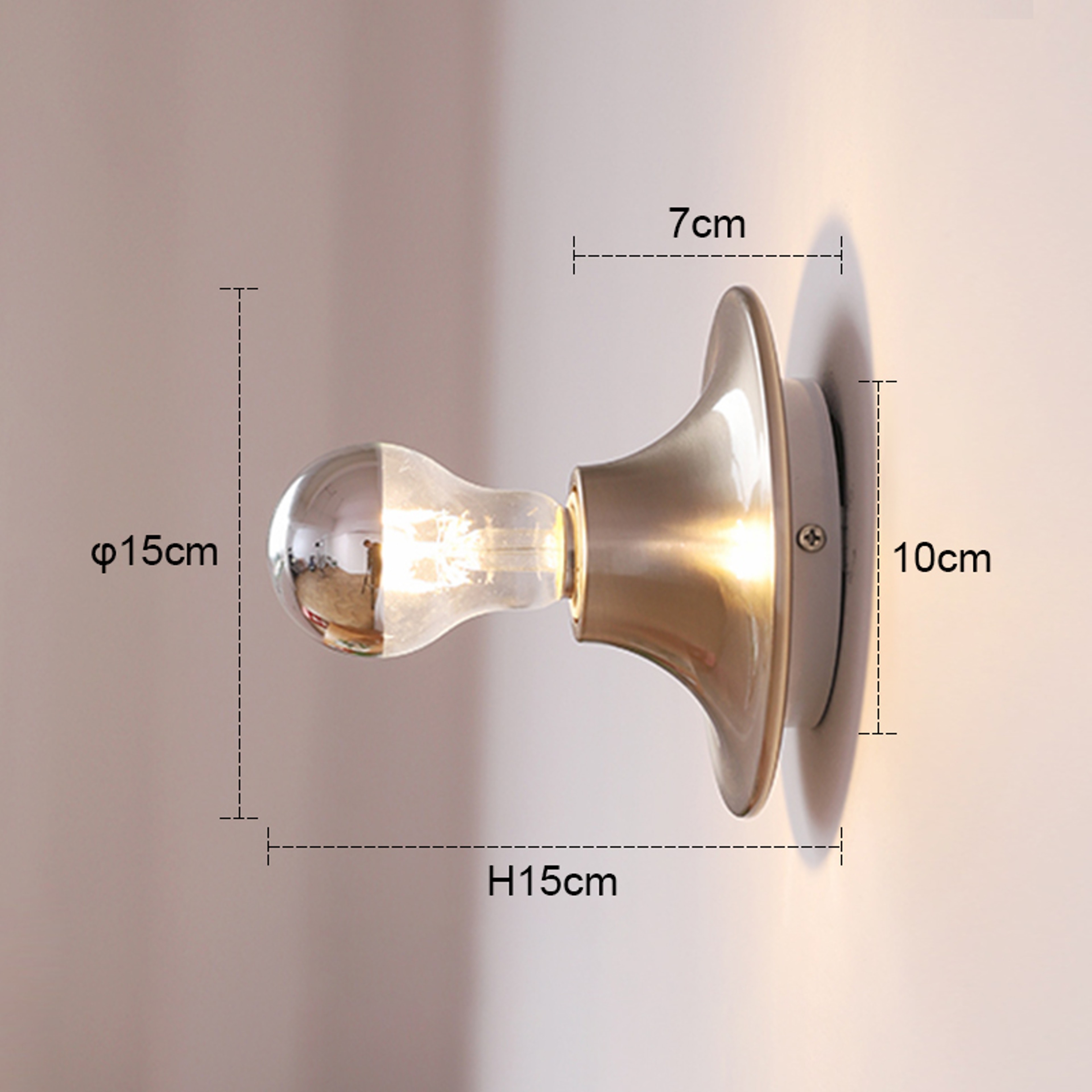 Modern LED Wall Sconce Minimalist Wall Light Decorative Indoor Accent Lamp 11
