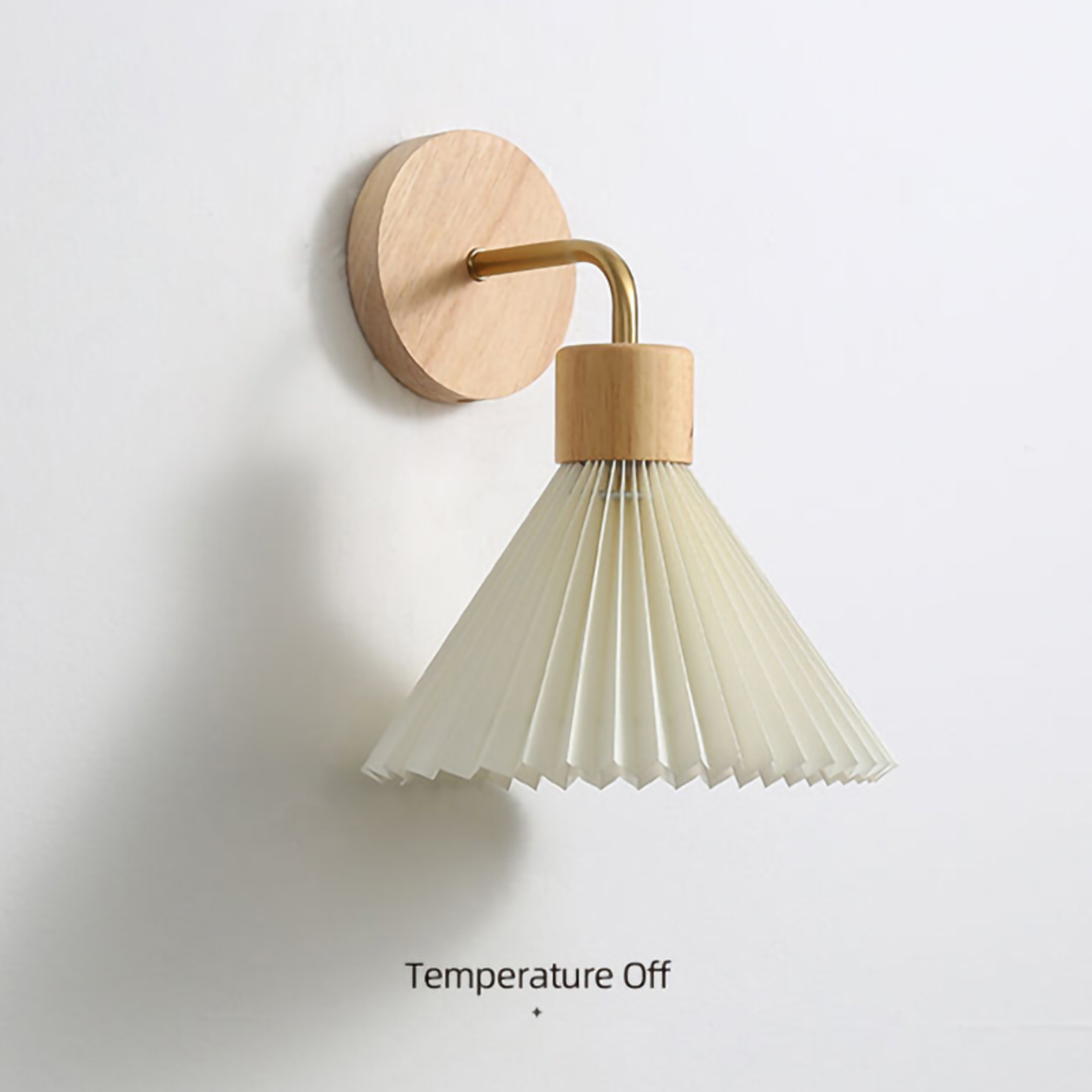 Nordic Wood Wall Light Modern Wall Sconce Bedside Lamp for Bedroom Living Room – view 6