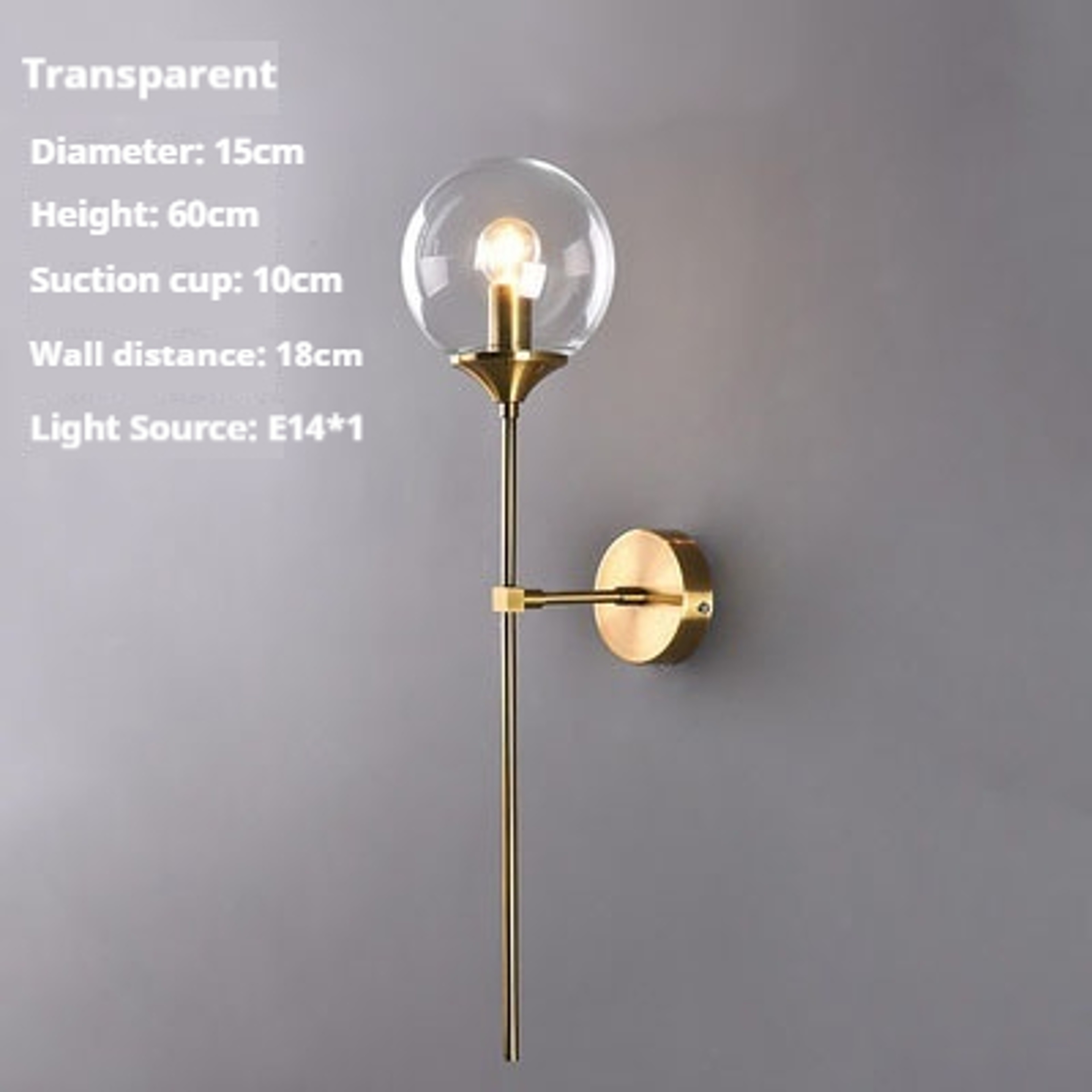 Nordic LED Wall Lamp Long Arm Modern Wall Sconce for Bedroom Bedside Living Room – view 8