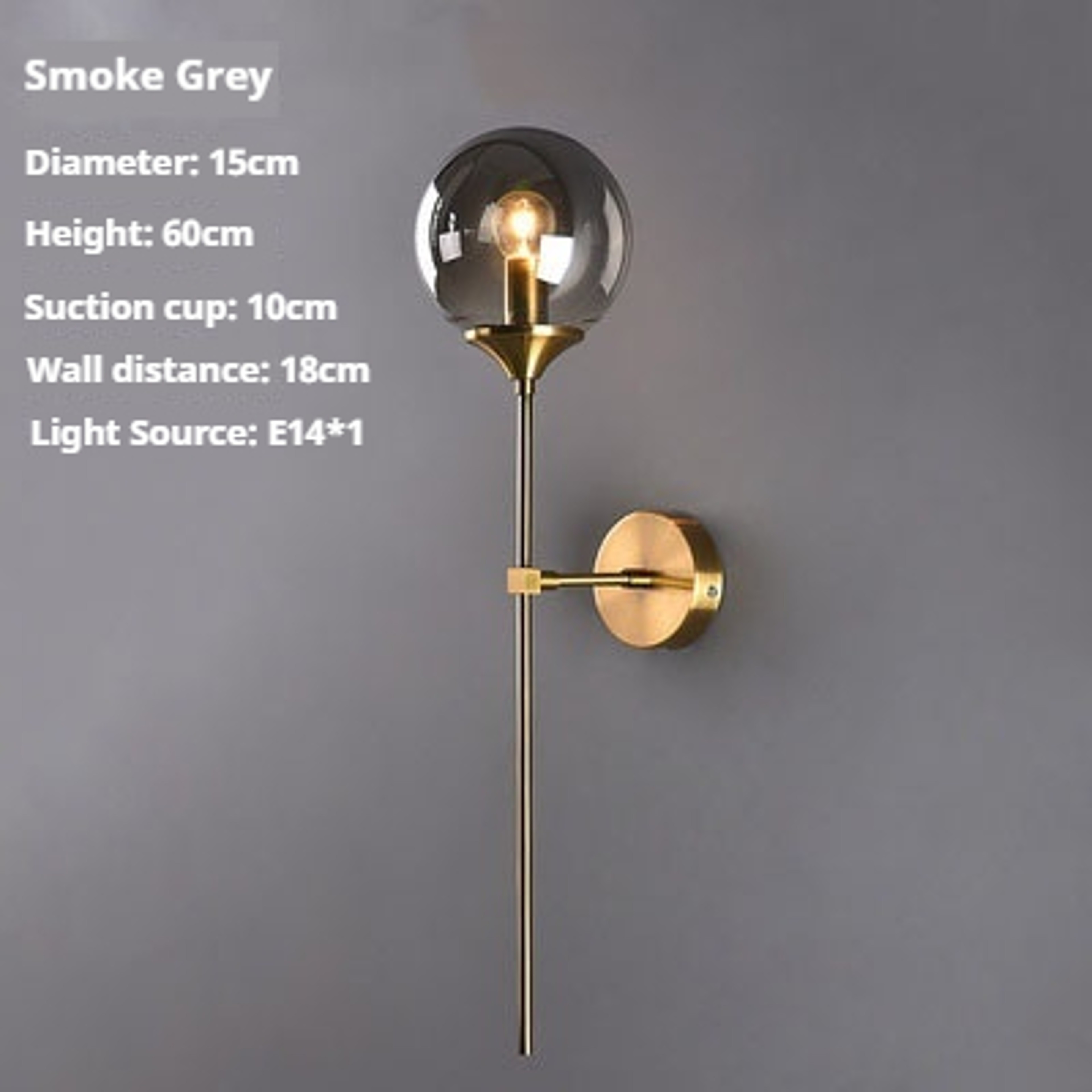Nordic LED Wall Lamp Long Arm Modern Wall Sconce for Bedroom Bedside Living Room – view 9