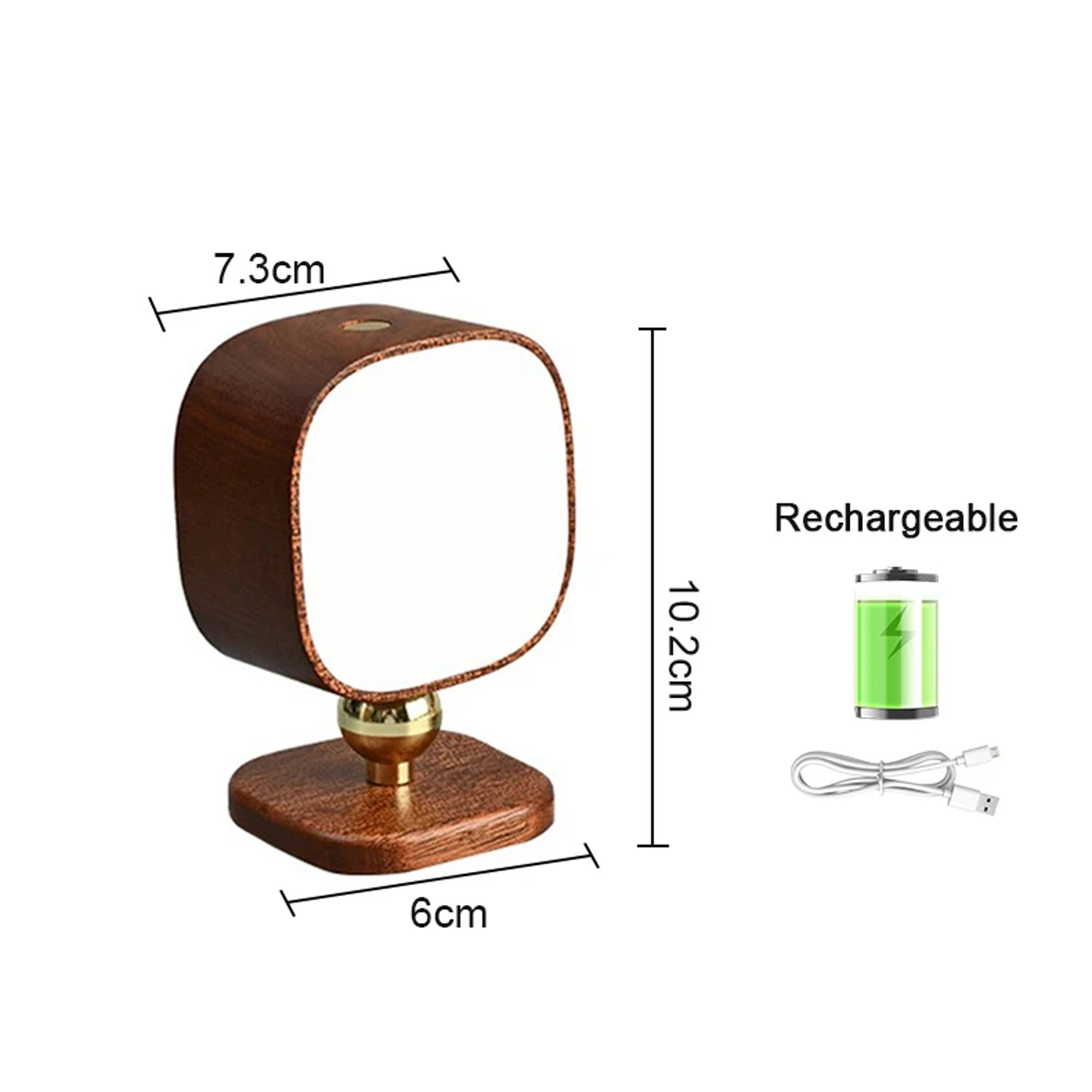 Magnetic Wall Light Wireless Charging Night Light Rechargeable Motion Sensor Bedside Lamp – view 8