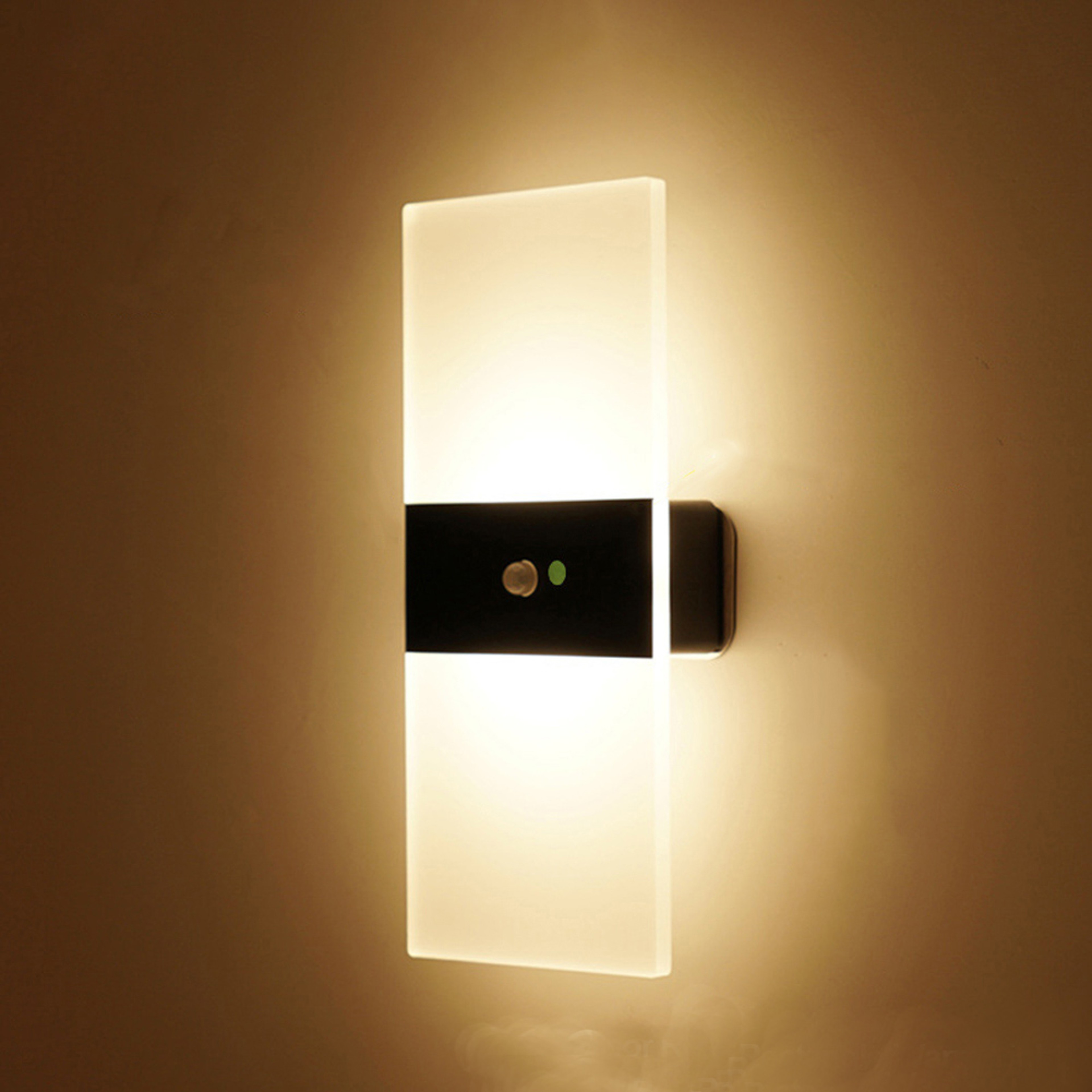 USB Rechargeable Motion Sensor Wall Light Wireless Wall Sconce for Bedroom Hallway Staircase – view 7