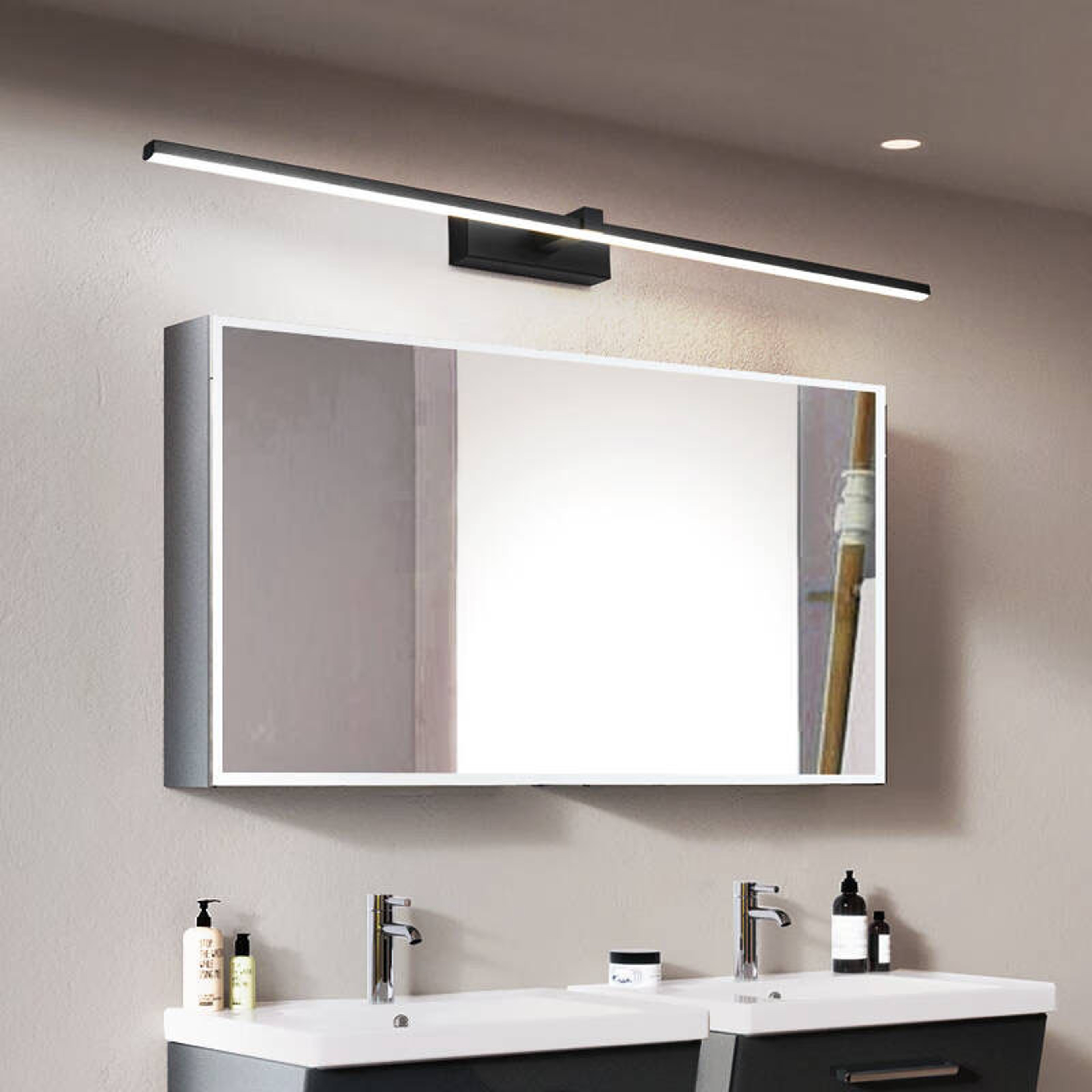 Modern LED Vanity Light Linear Bathroom Mirror Light Wall Sconce for Bathroom Bedroom Kitchen – view 1
